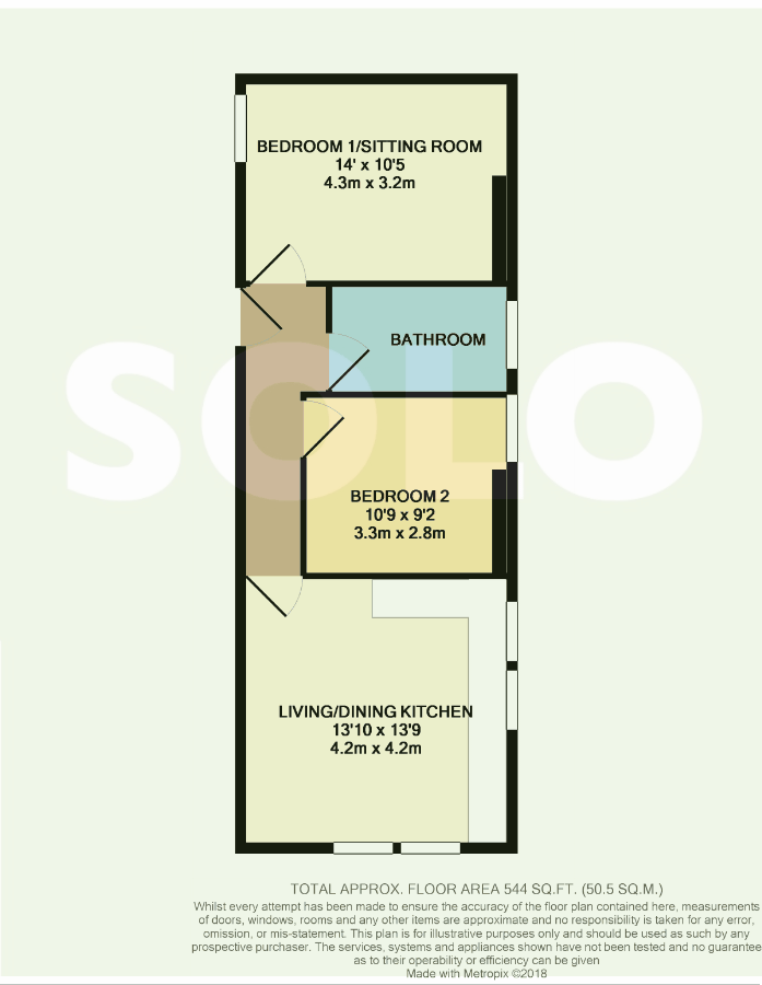 Skellgate House, 18,Apartment 1, Water Skellgate, Ripon floorplan