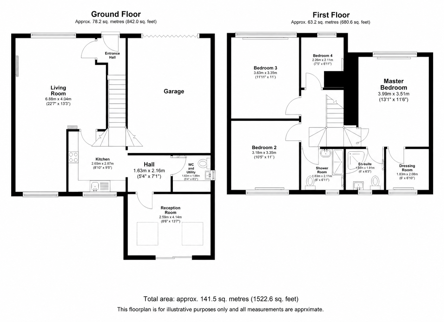 8, Crestville Close, Bradford floorplan