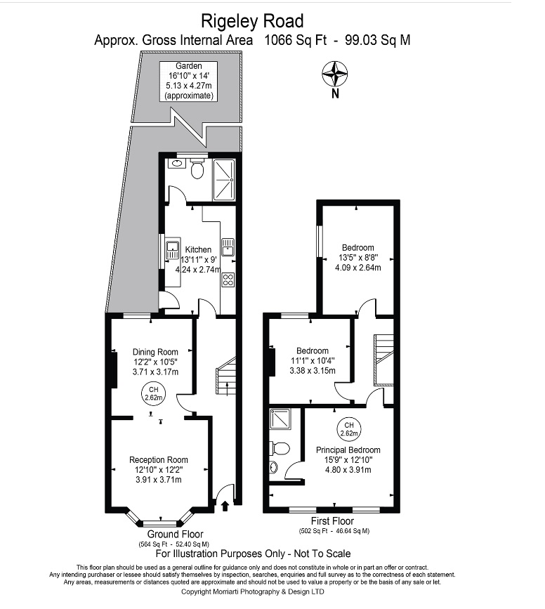 23, Rigeley Road, London floorplan