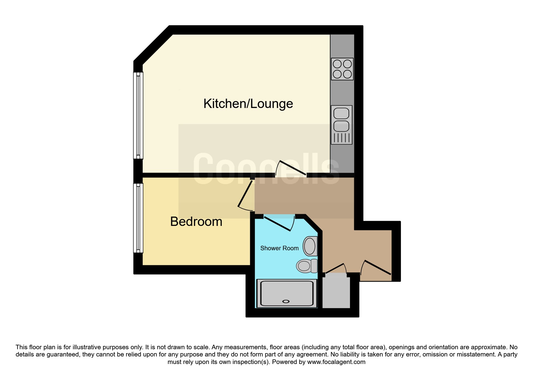 Flat 48, Telecom House, Church Street, Wolverhampton floorplan