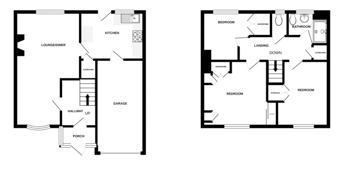 12 Polden Close, 12, Polden Close, Farnborough floorplan