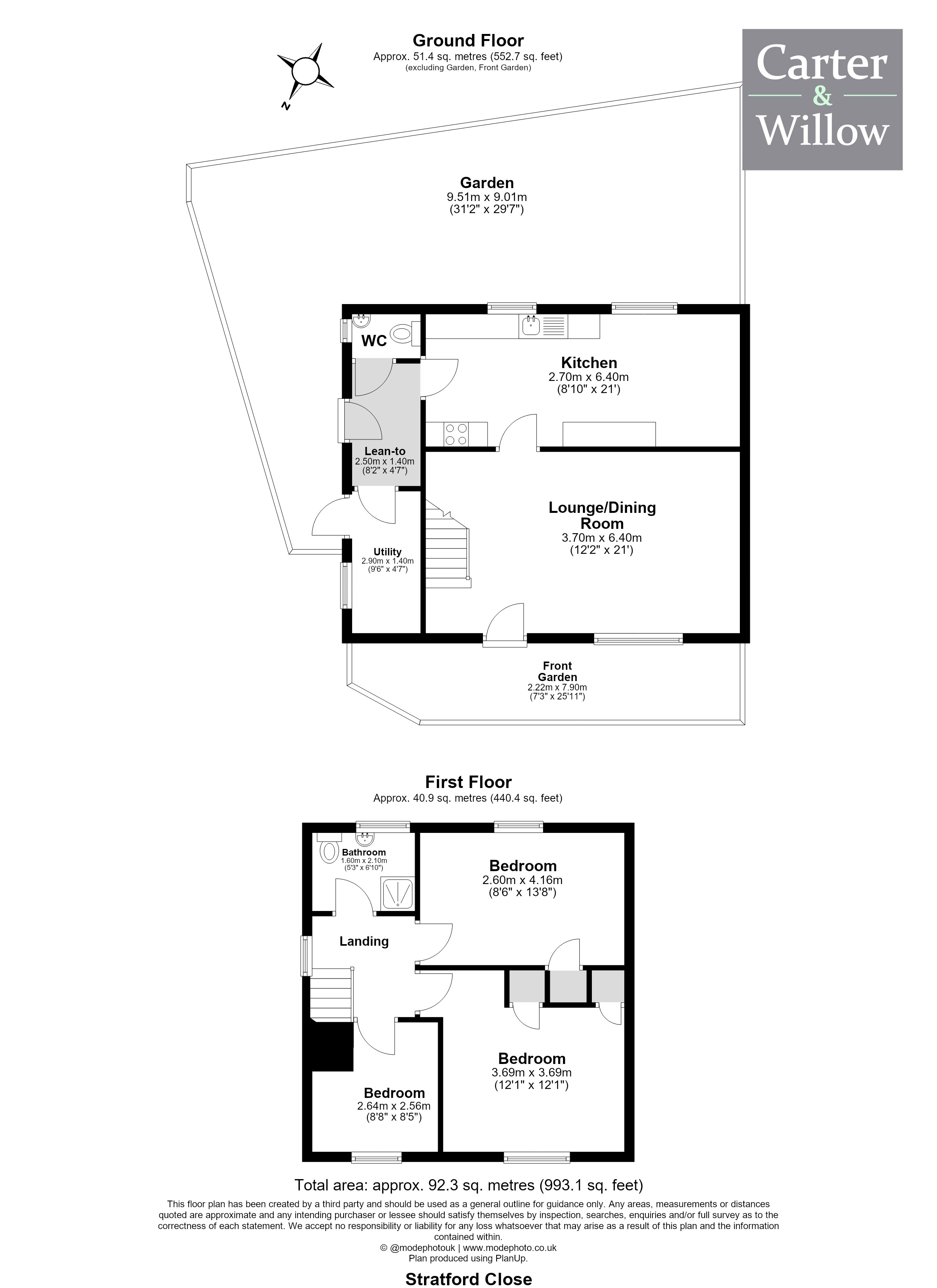 11, Stratford Close , Dagenham floorplan