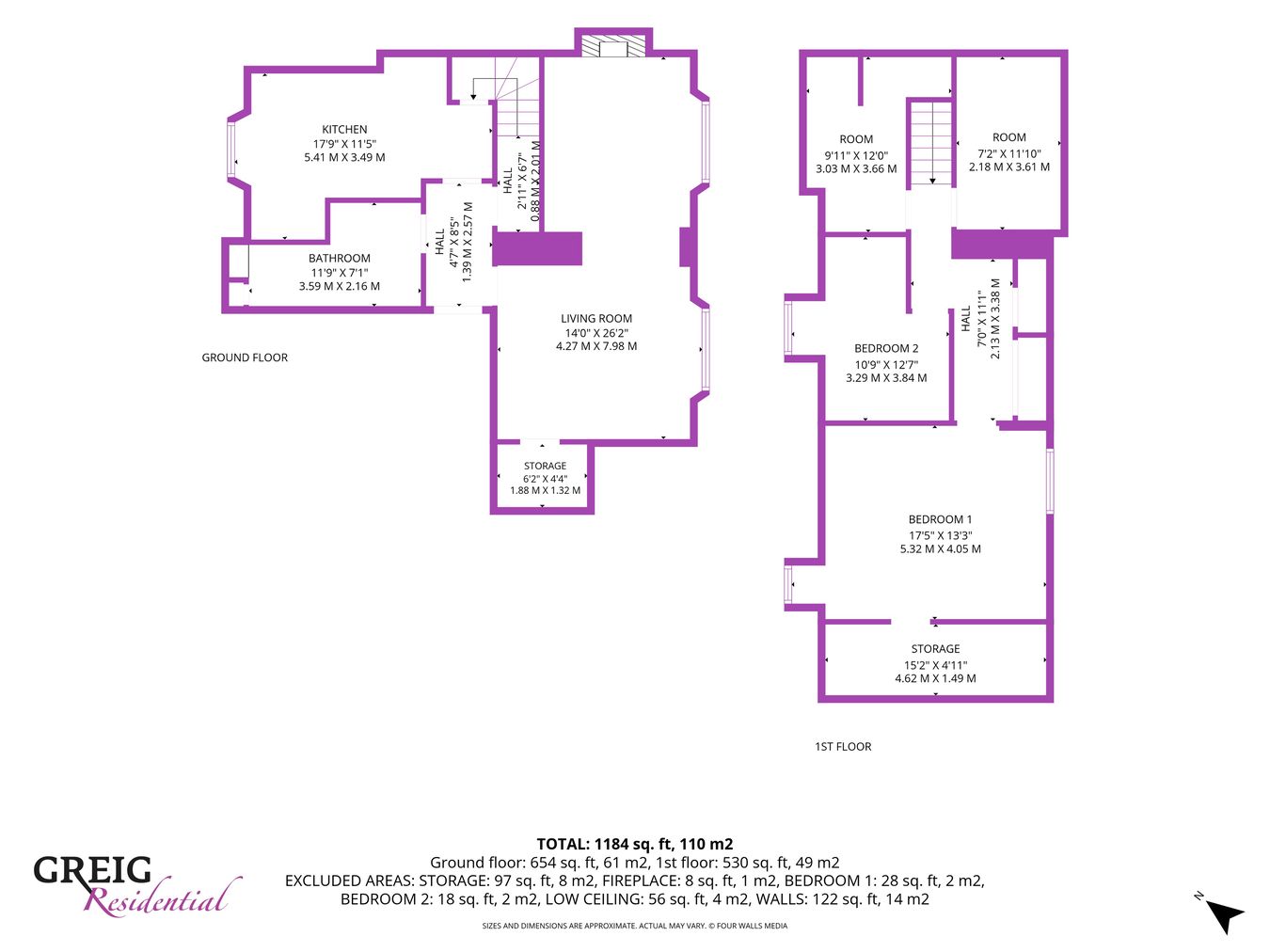 26c, Loudoun Street, Mauchline floorplan