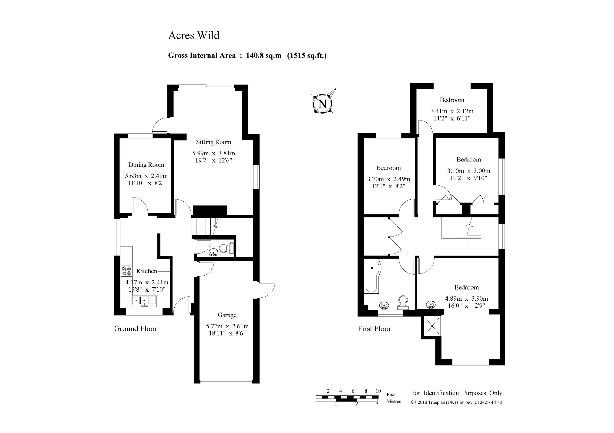 4 Bedrooms Detached house for sale in Borough Green Road, Ightham, Sevenoaks TN15