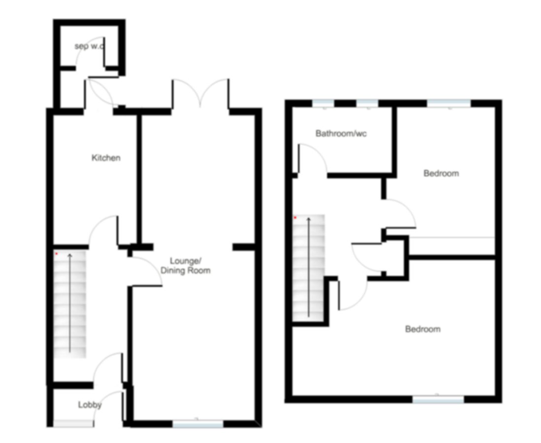2 Bedrooms Semi-detached house for sale in Caer Wern, Ynysfach, Merthyr Tydfil CF48