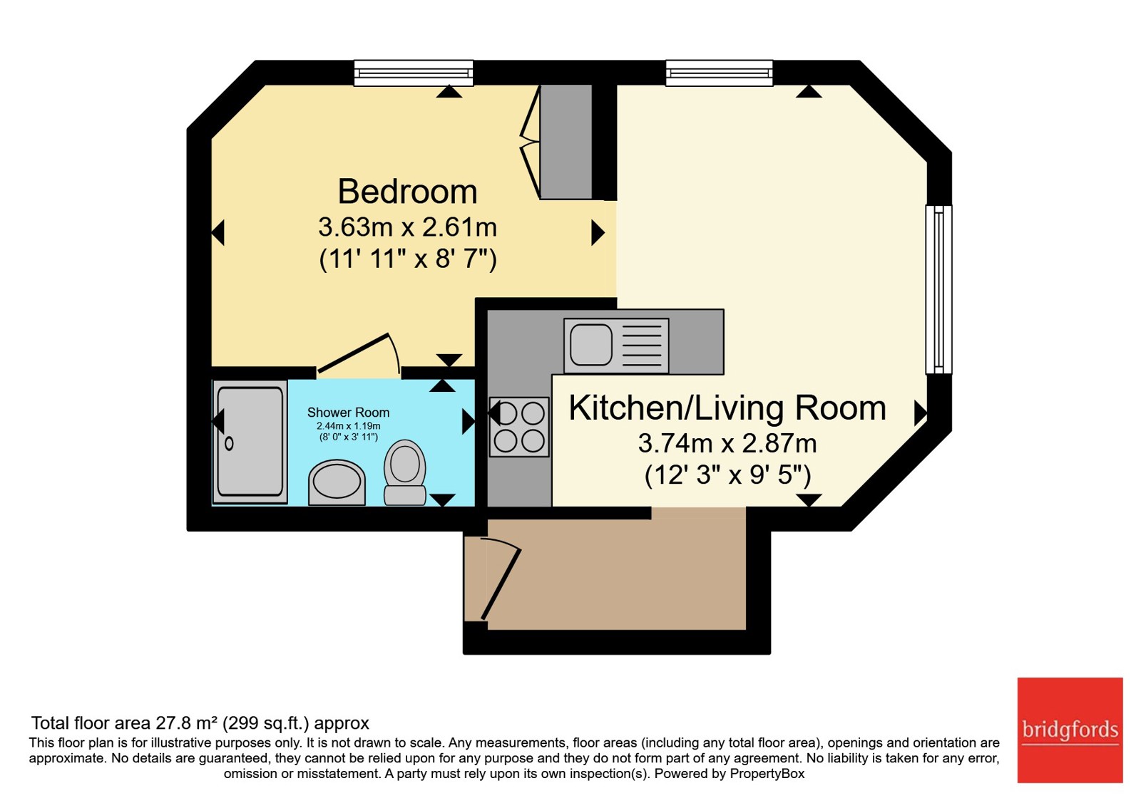 Flat 1, Landcross House 1A,, Landcross Road, Greater Manchester floorplan