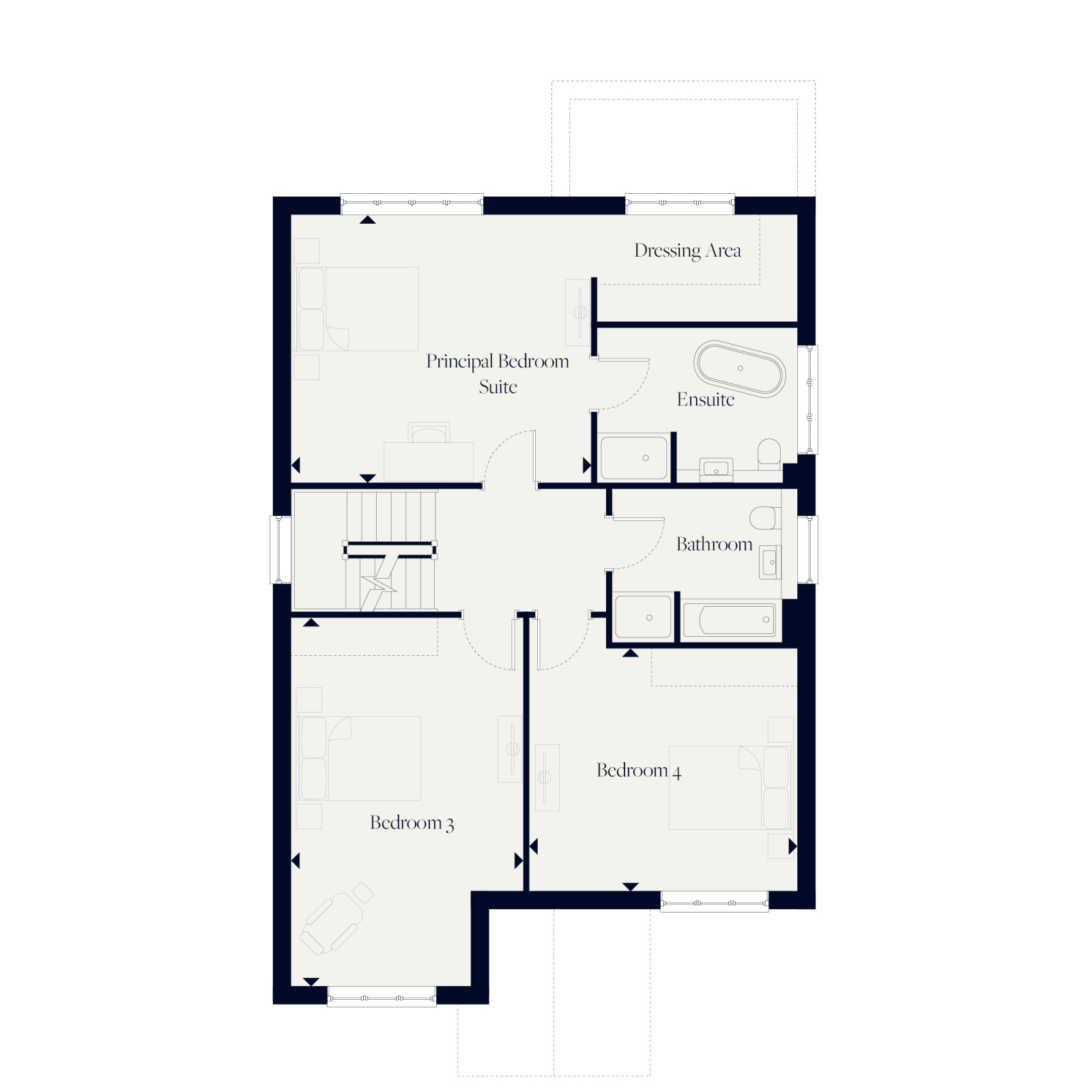 Plot 22 The Windsor, Kings Green,, Kings Green, Hall Lane, Upminster floorplan