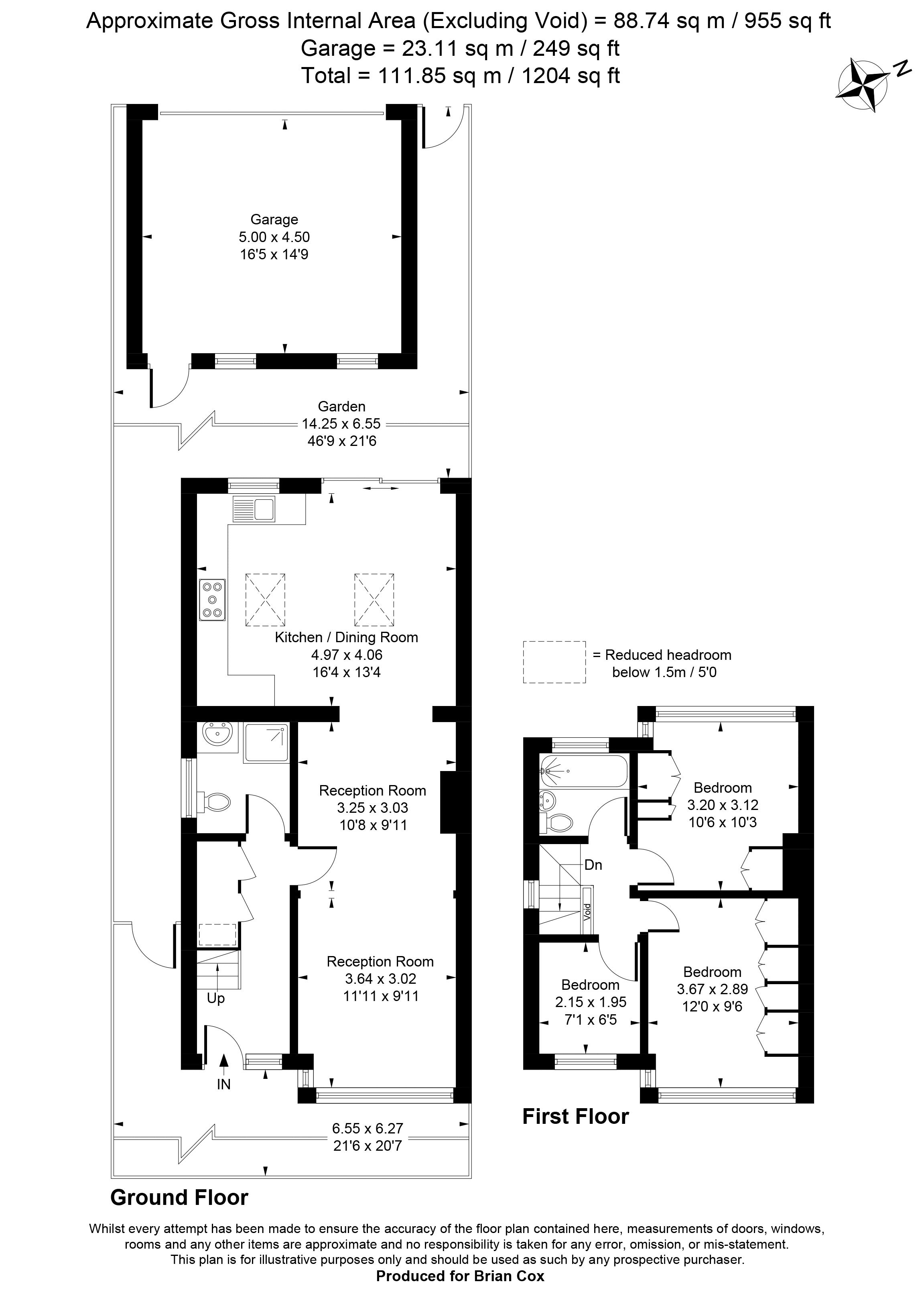 Fairholme Crescent, Hayes floorplan