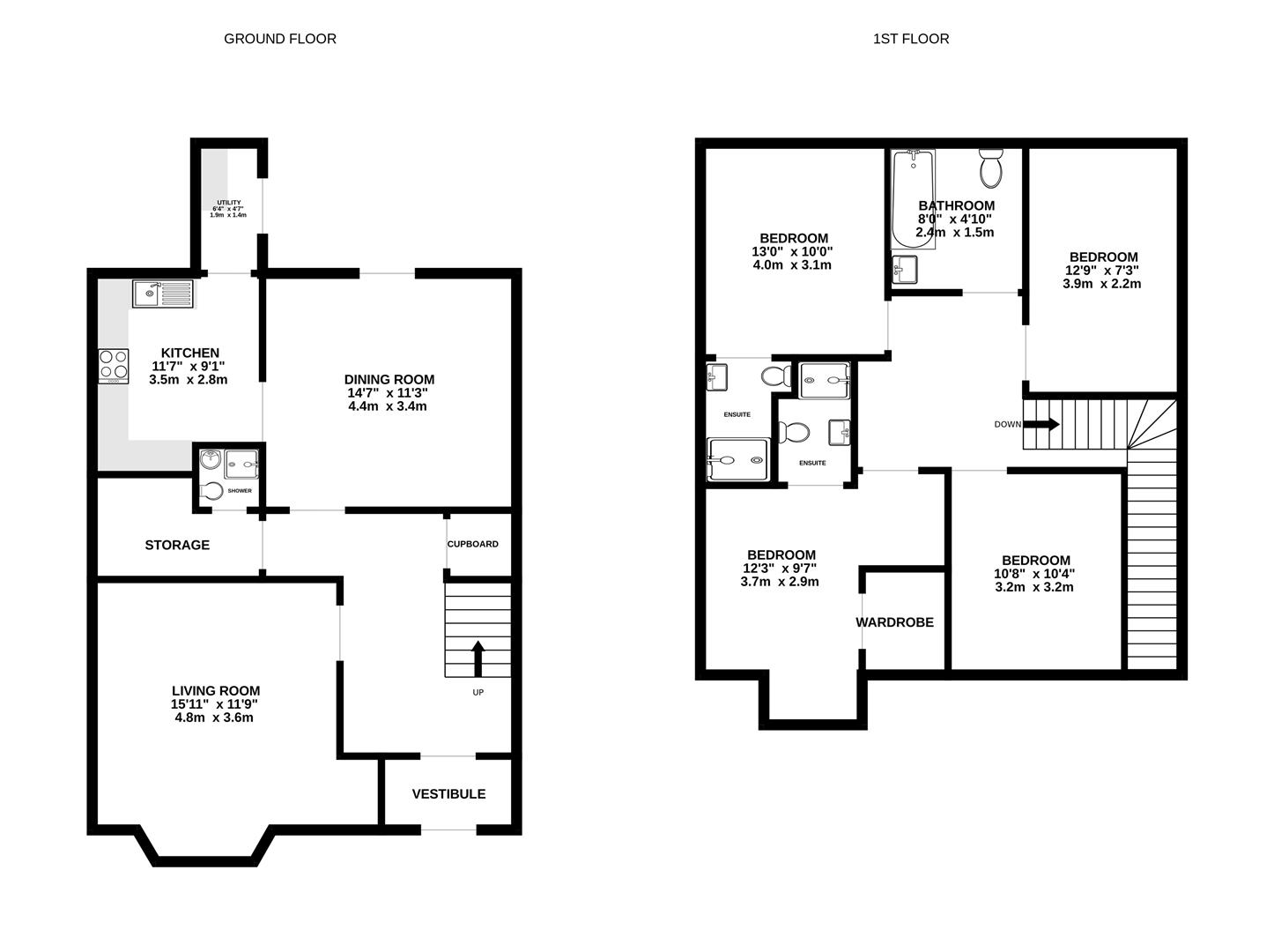 1, Ross Avenue, Inverness floorplan