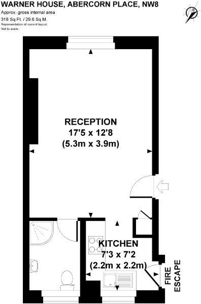 0 Bedrooms Studio to rent in Warner House, Abercorn Place, London NW8