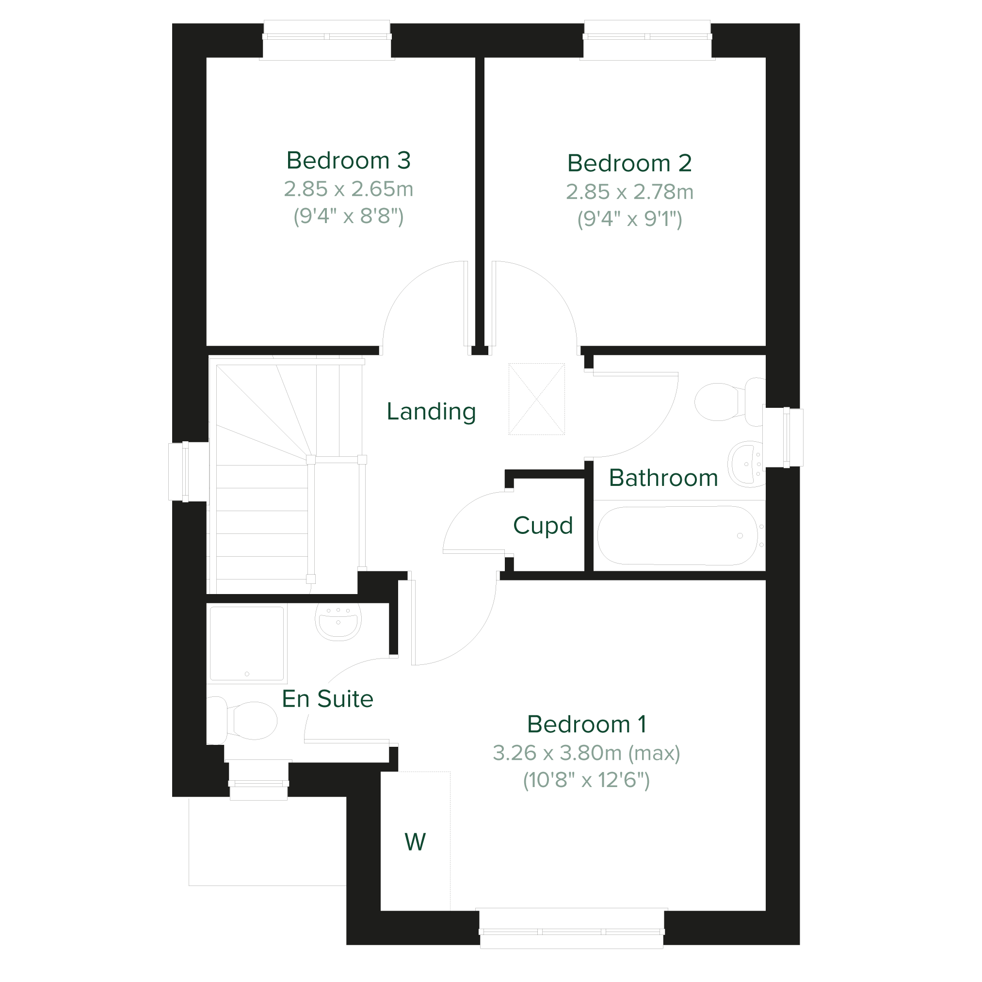 302, Craighall Drive, Monktonhall Farm, Old Craighall, Musselburgh, City Of Edinburgh floorplan
