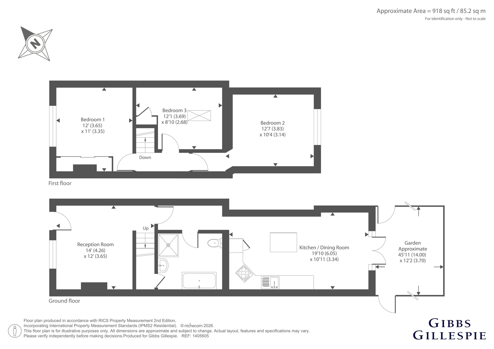 61, Newtown Road, Uxbridge floorplan