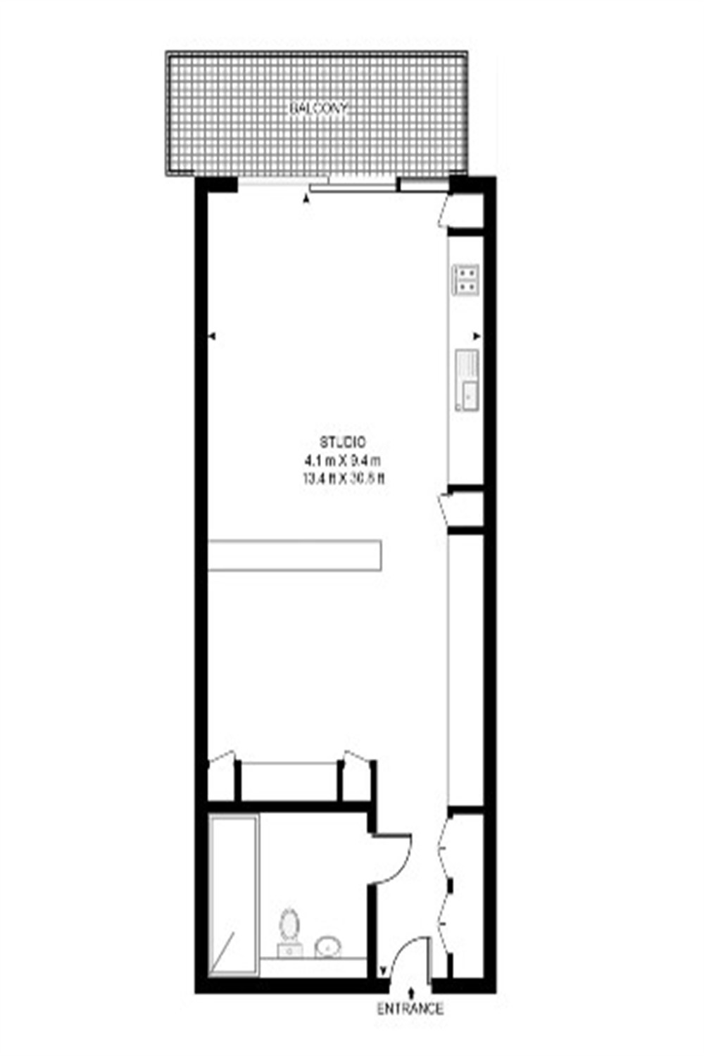 1910, The Heron, Moor Lane, London floorplan