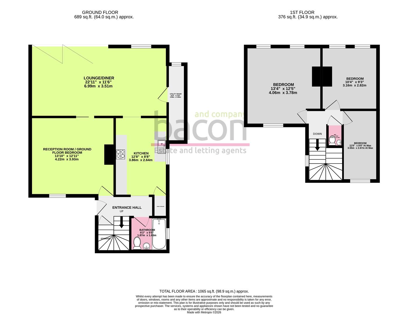 8, Loder Gardens, Worthing floorplan