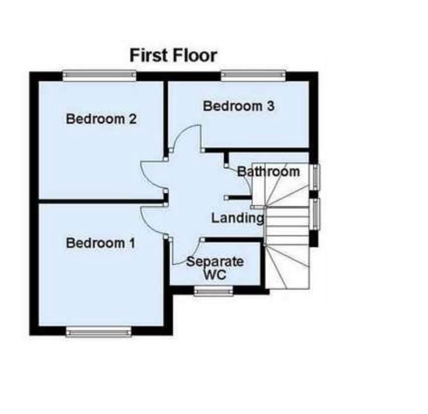 599, Burnage Lane, Manchester floorplan