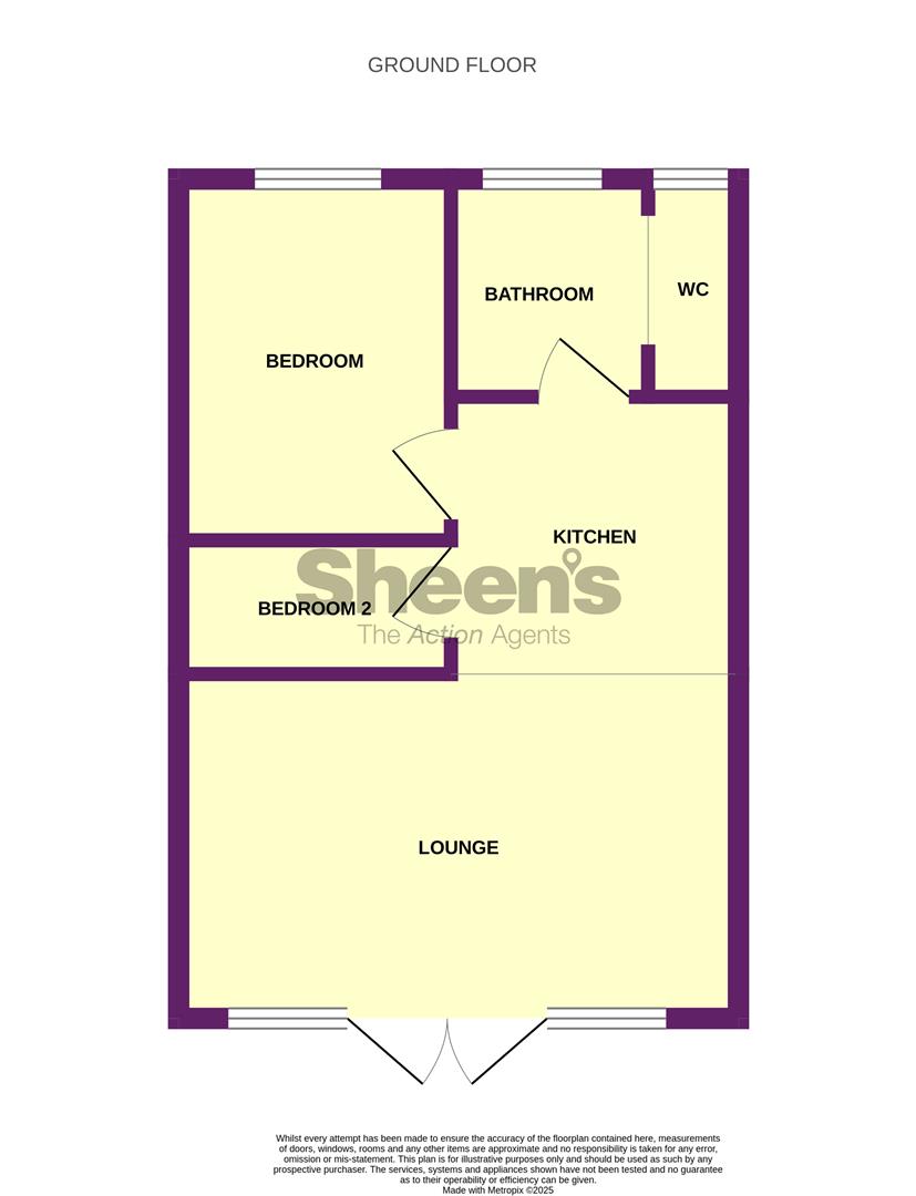102B, Priory Close, St. Osyth floorplan