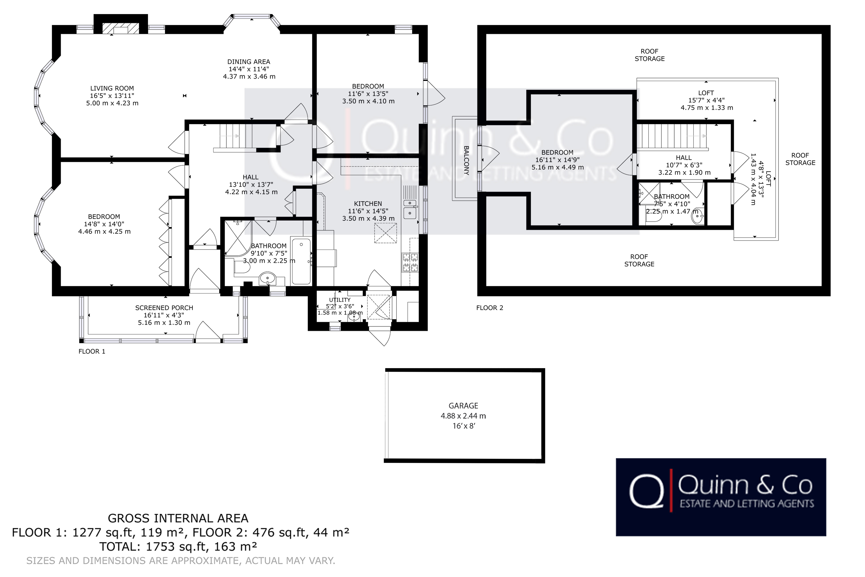 175, Queens Park Avenue, Bournemouth floorplan