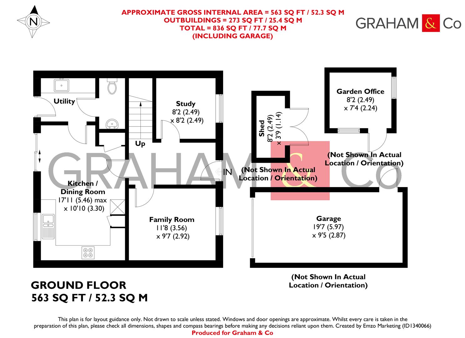 11, Scythe Close, Andover floorplan