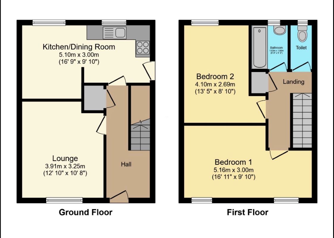 8, Isgraig, Burry Port floorplan
