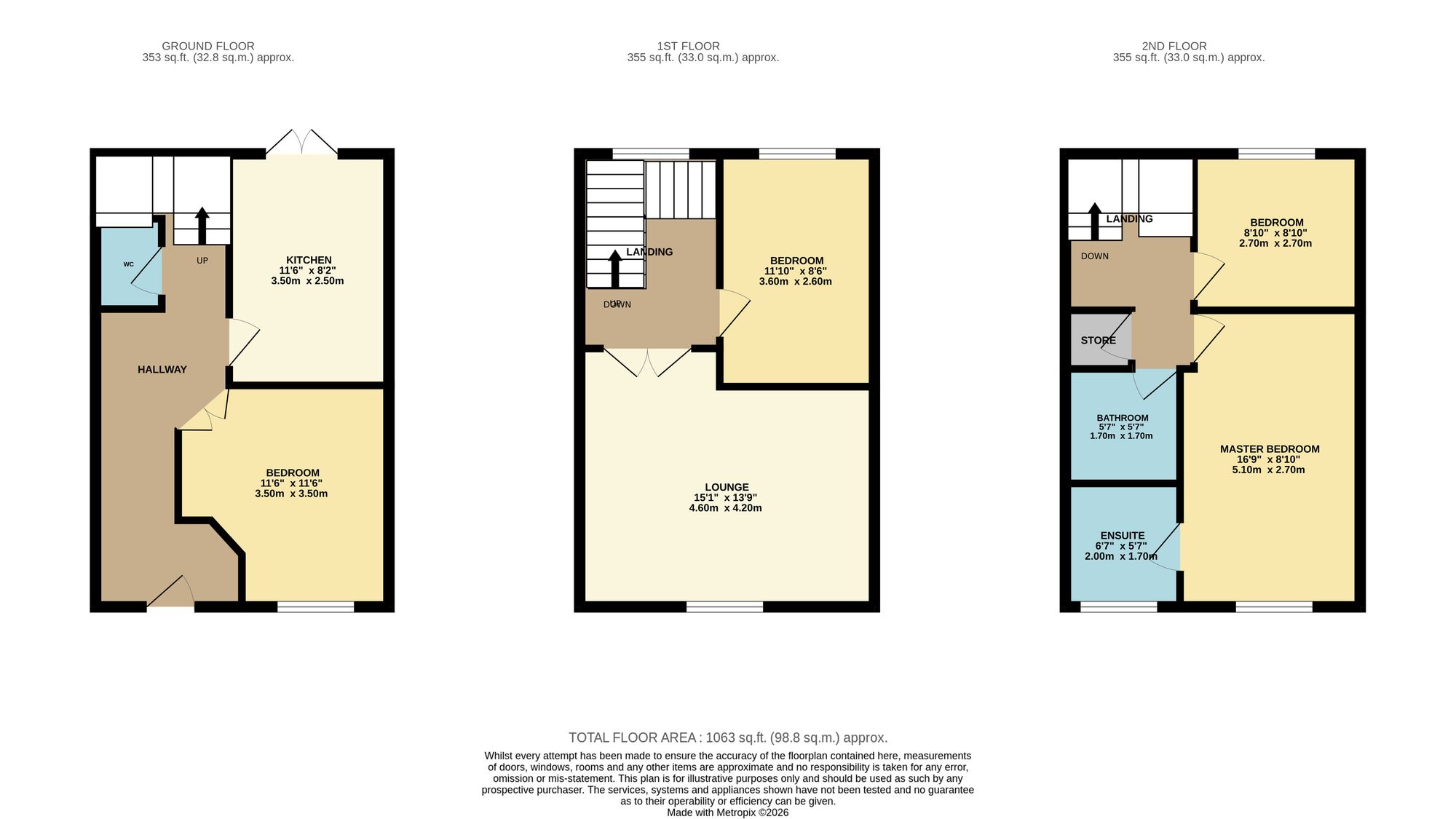 51 Evergreen Avenue, Bolton floorplan