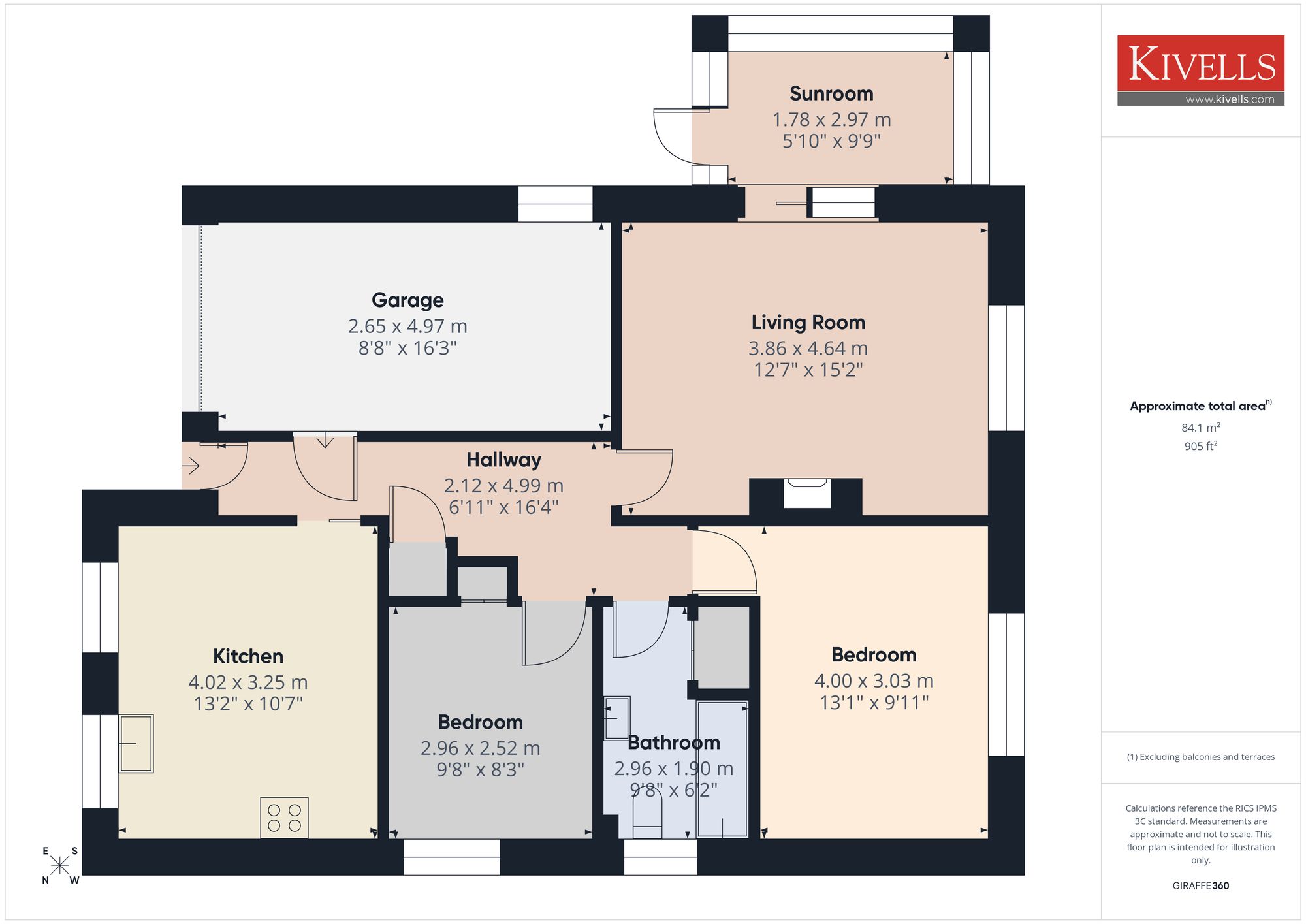 Basmar, Darky Lane, Launceston floorplan