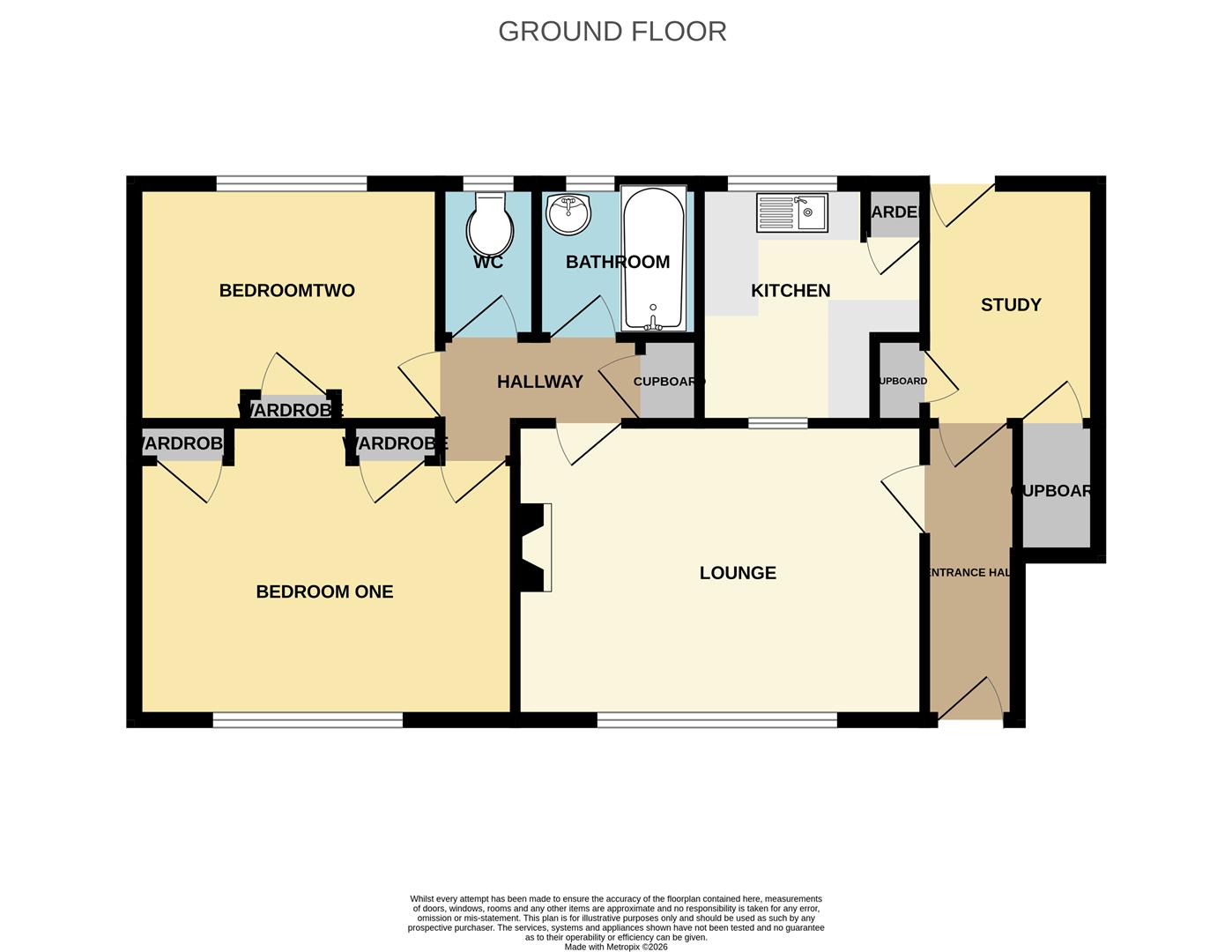 3, Orchard Court, Downview Road, Worthing floorplan