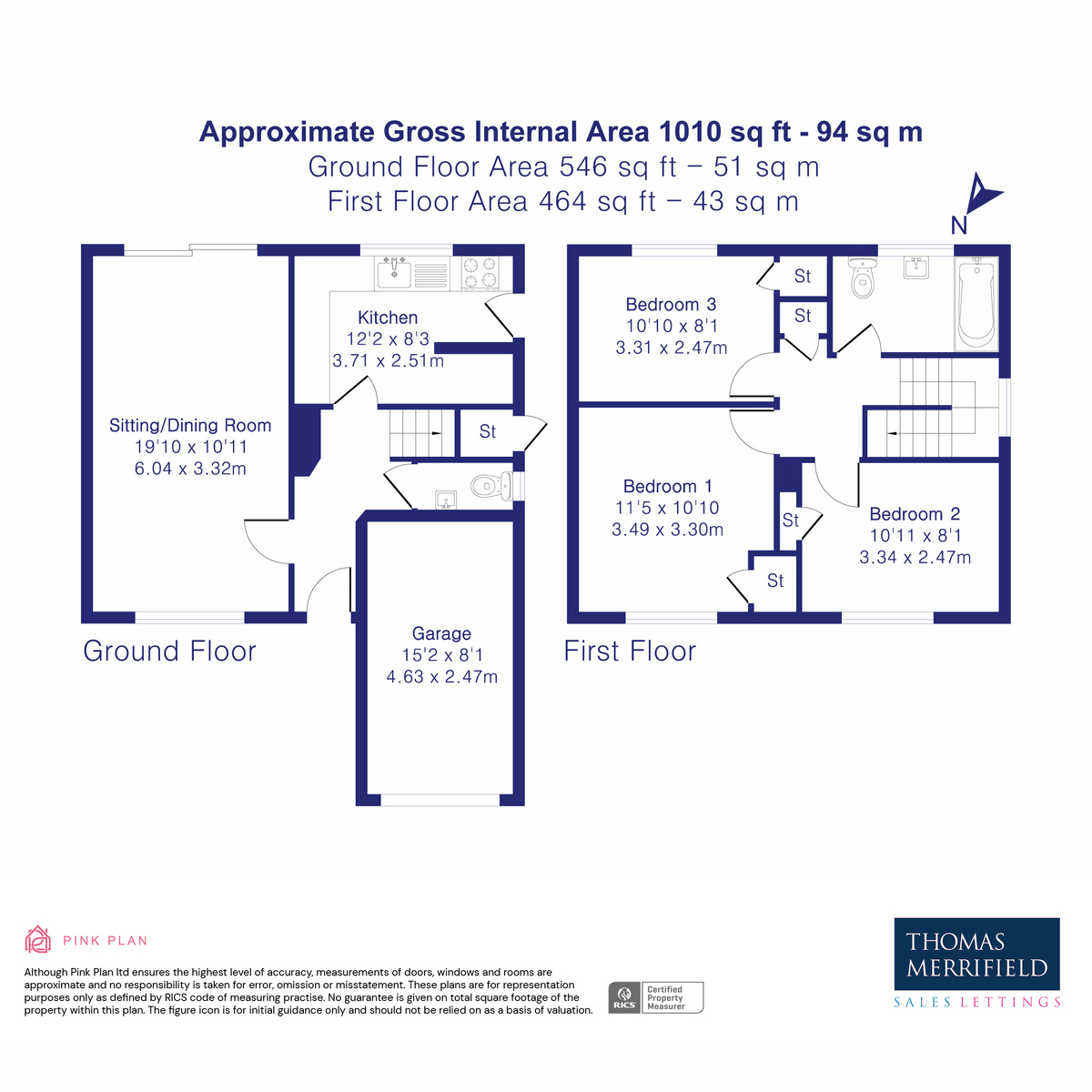 51, Exeter Road, Kidlington floorplan