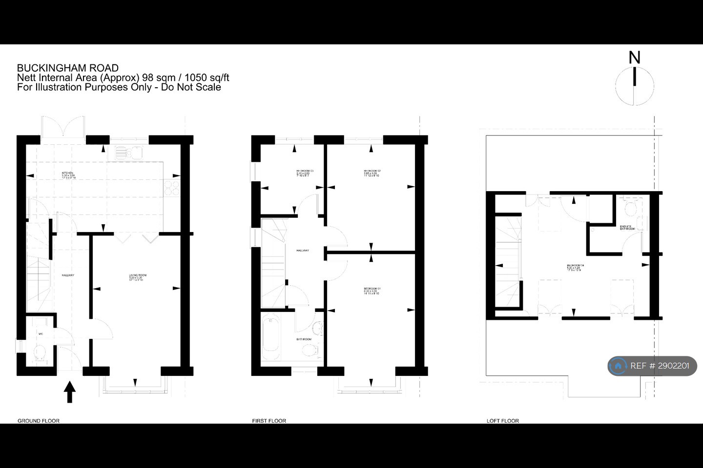 B Buckingham Road, Bletchley, Milton Keynes floorplan
