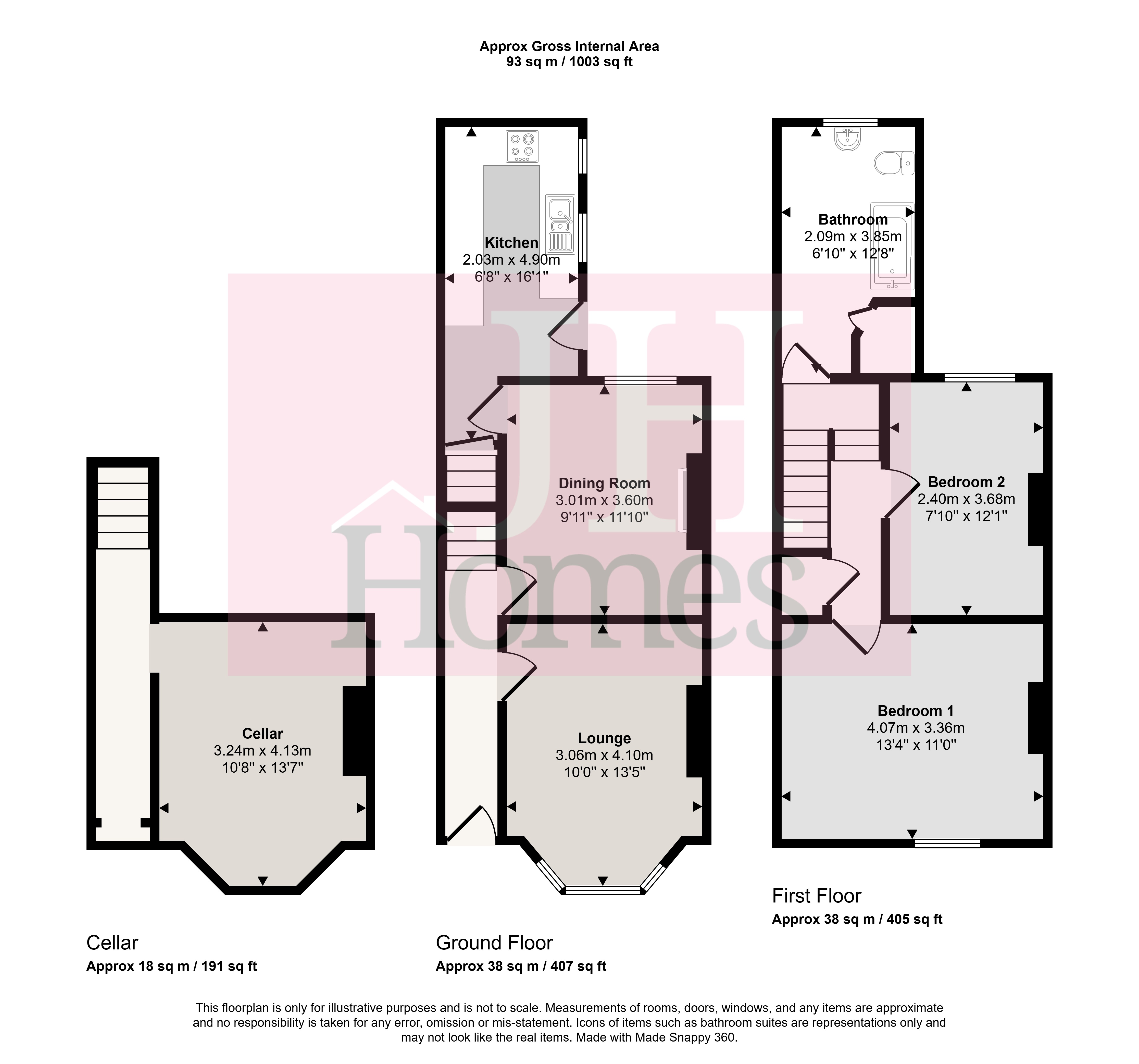 48, Hartley Street, Ulverston floorplan