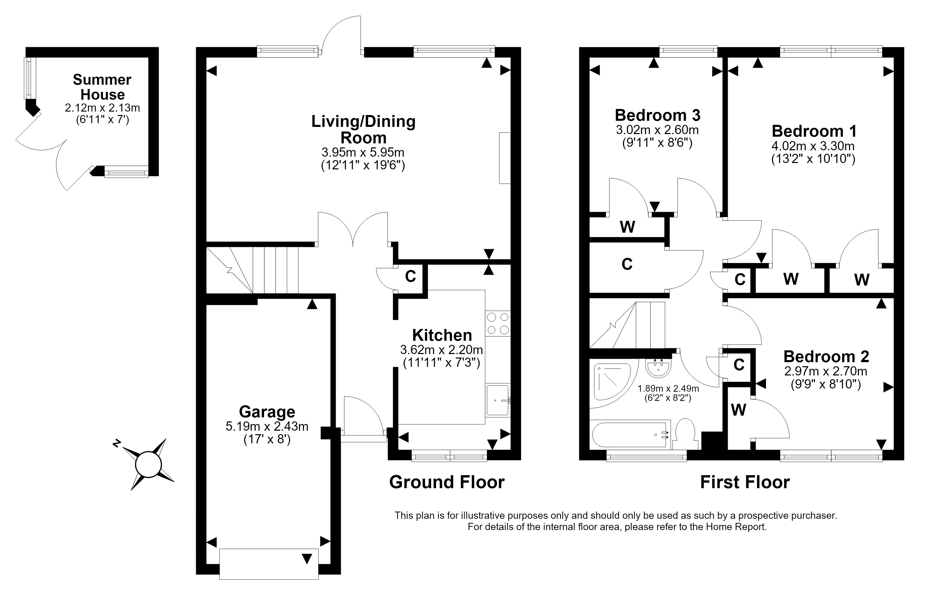10, Wester Drylaw Avenue, Edinburgh floorplan