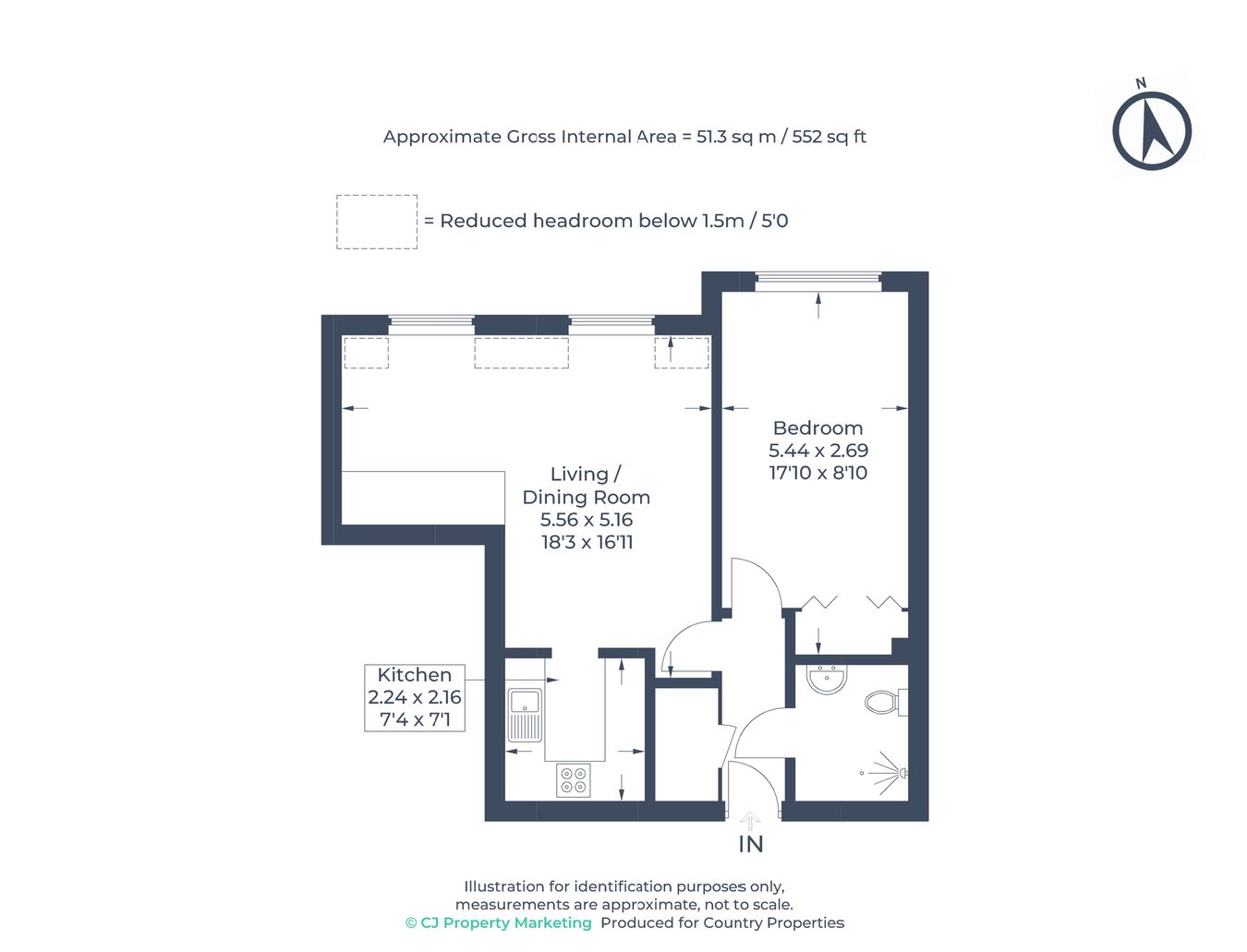 59 Maples Court, Bedford Road, Hitchin floorplan