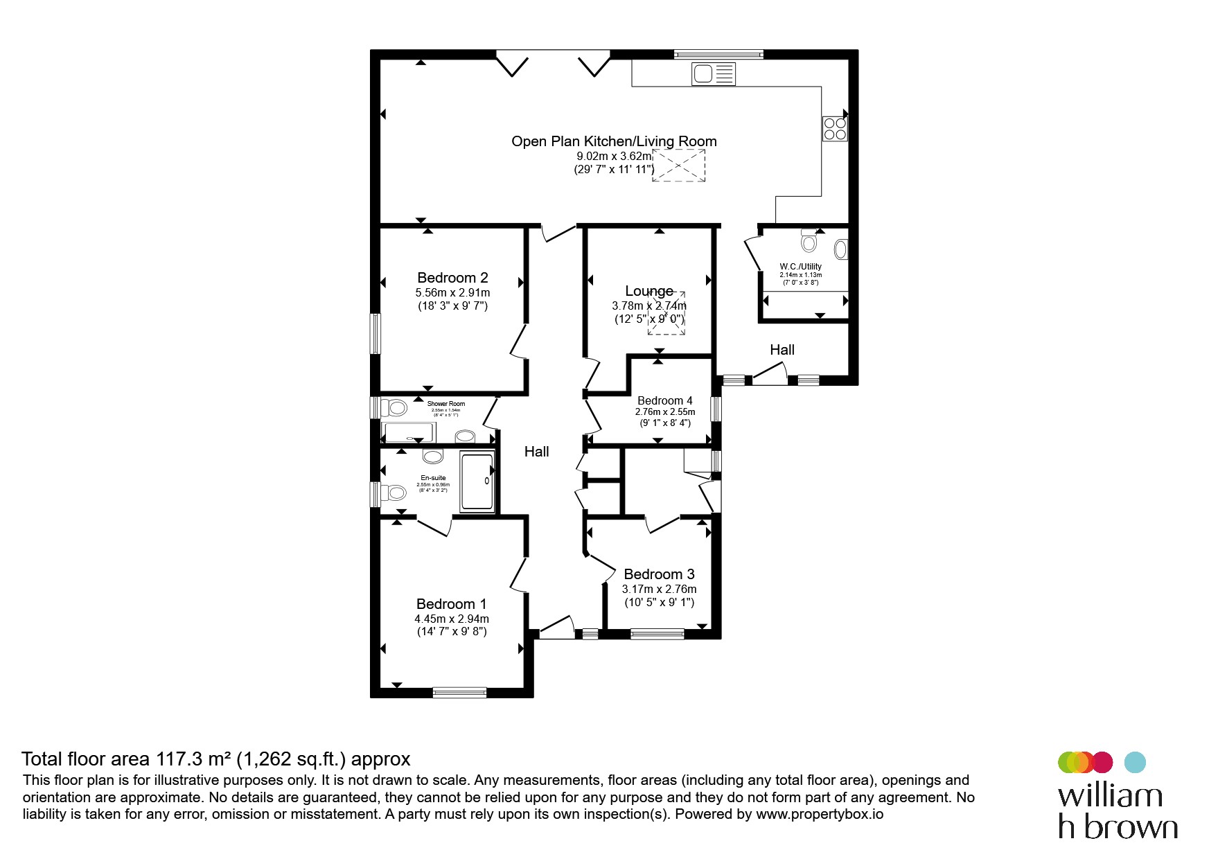 10, Whelpton Close, Horncastle floorplan