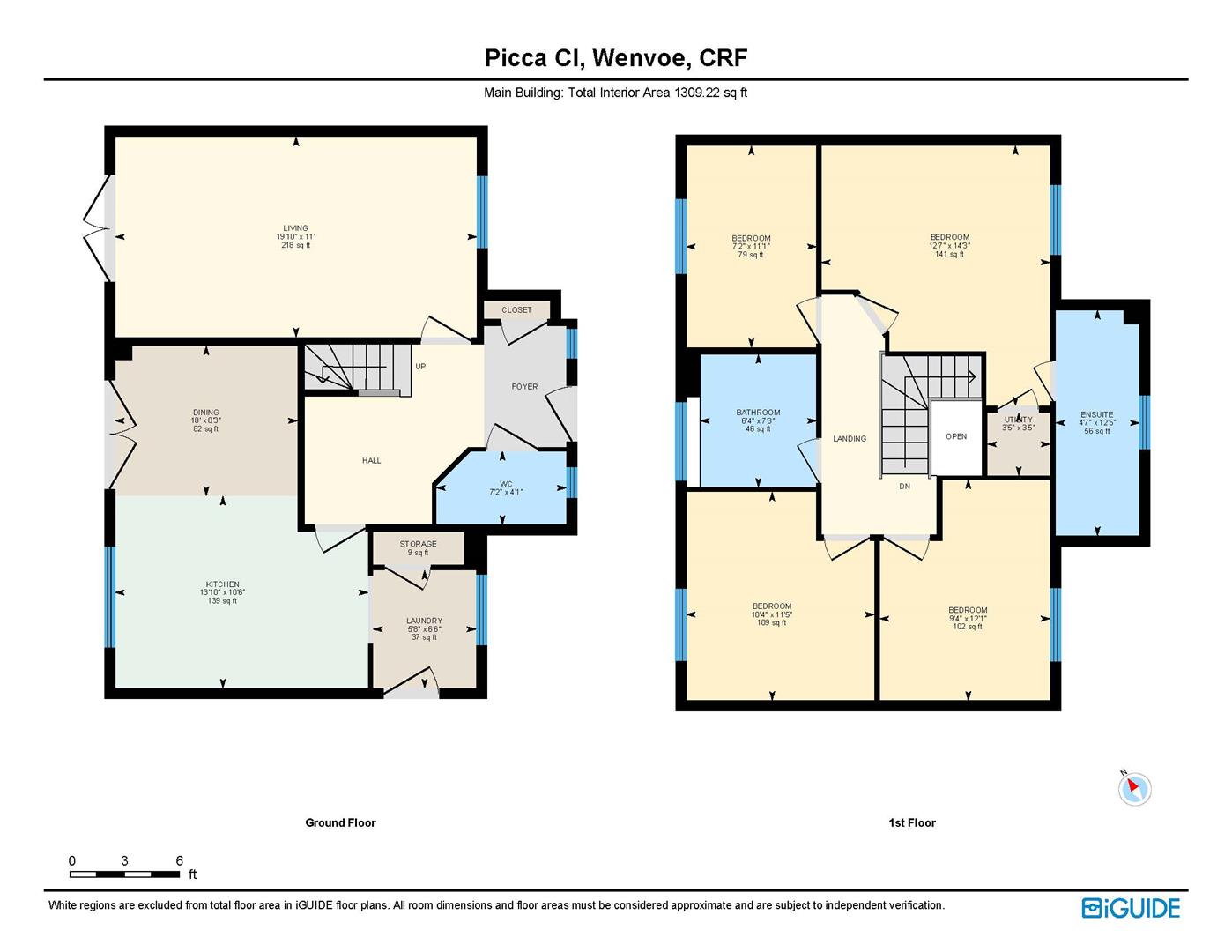 28, Picca Close, Cardiff floorplan