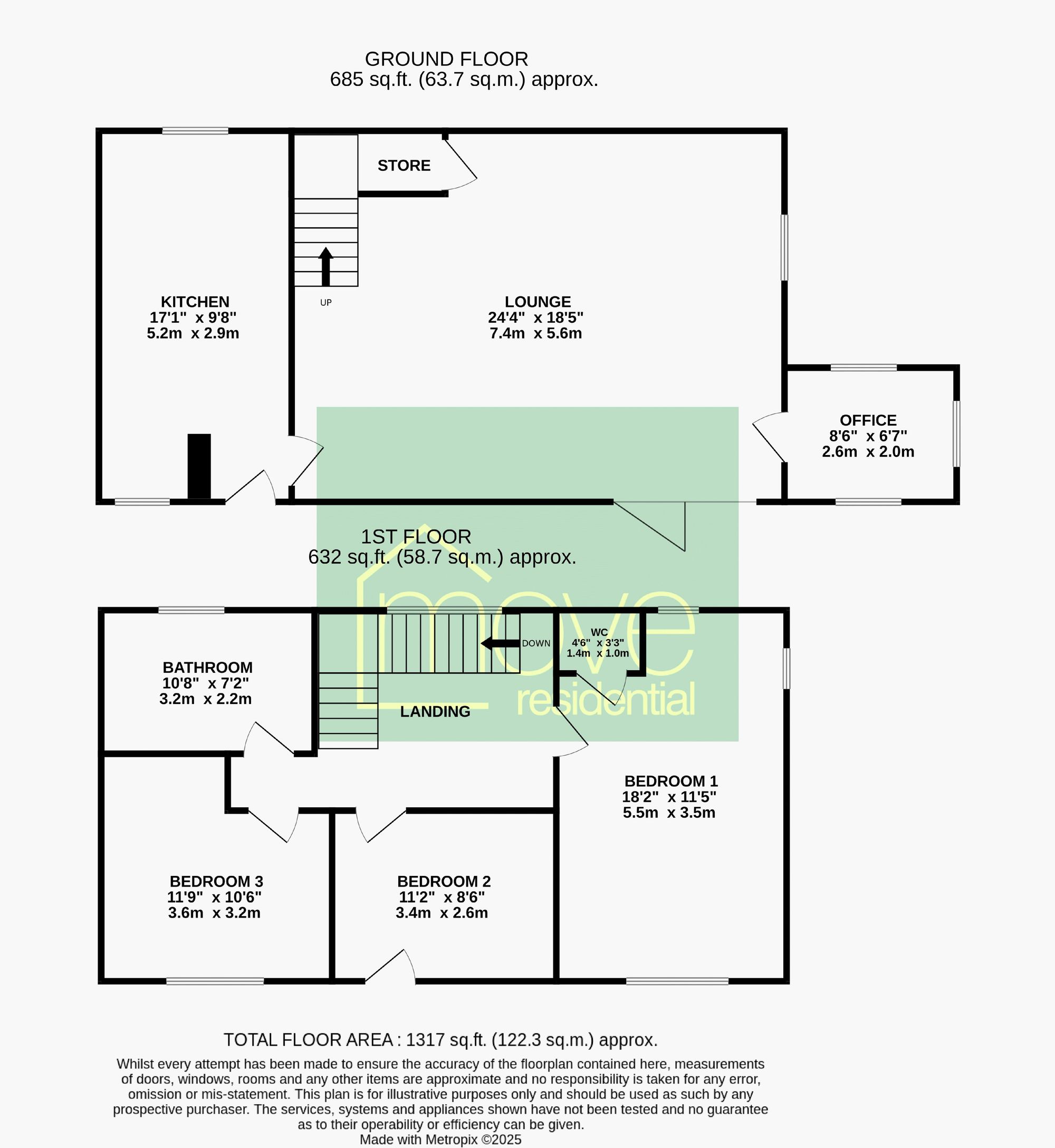4 Mill Hey New Chester Road, Wirral floorplan