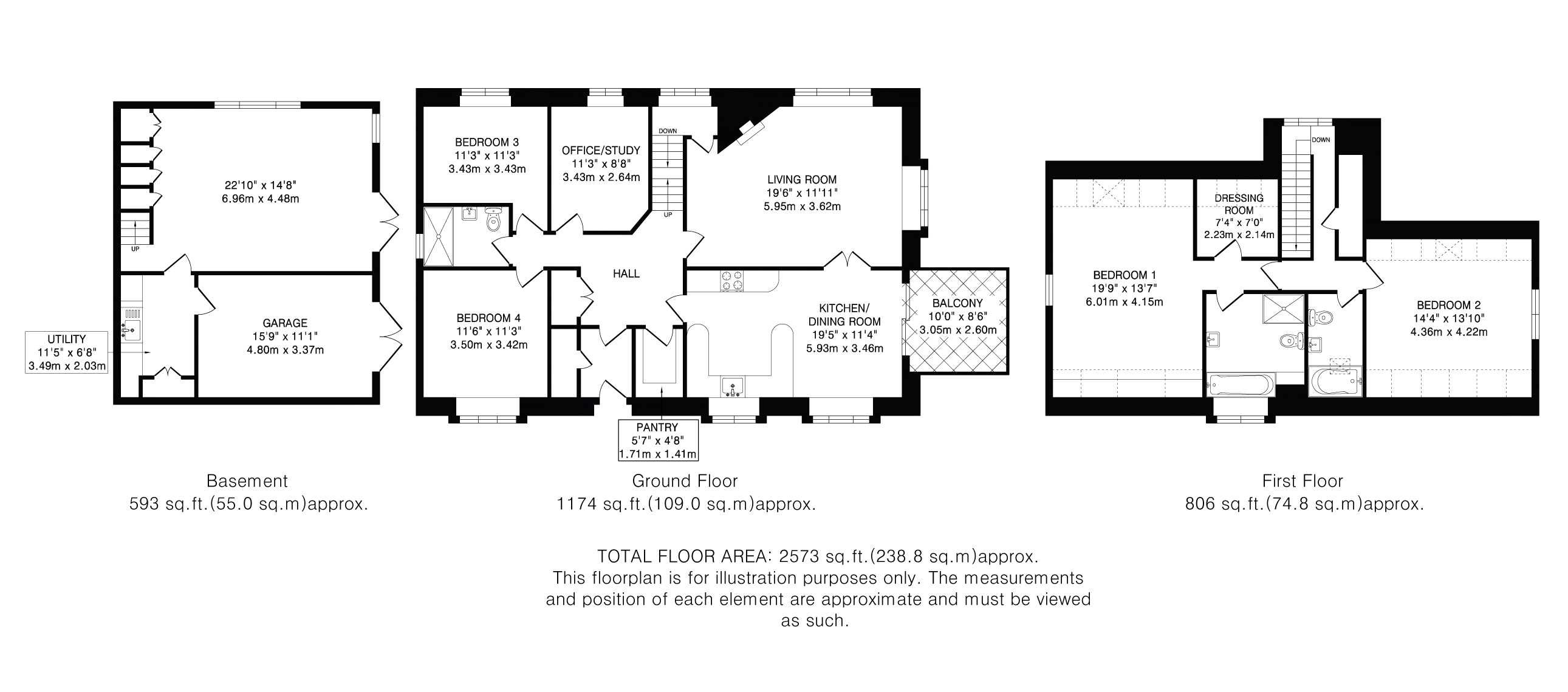 123, Trowley Hill Road, St. Albans floorplan