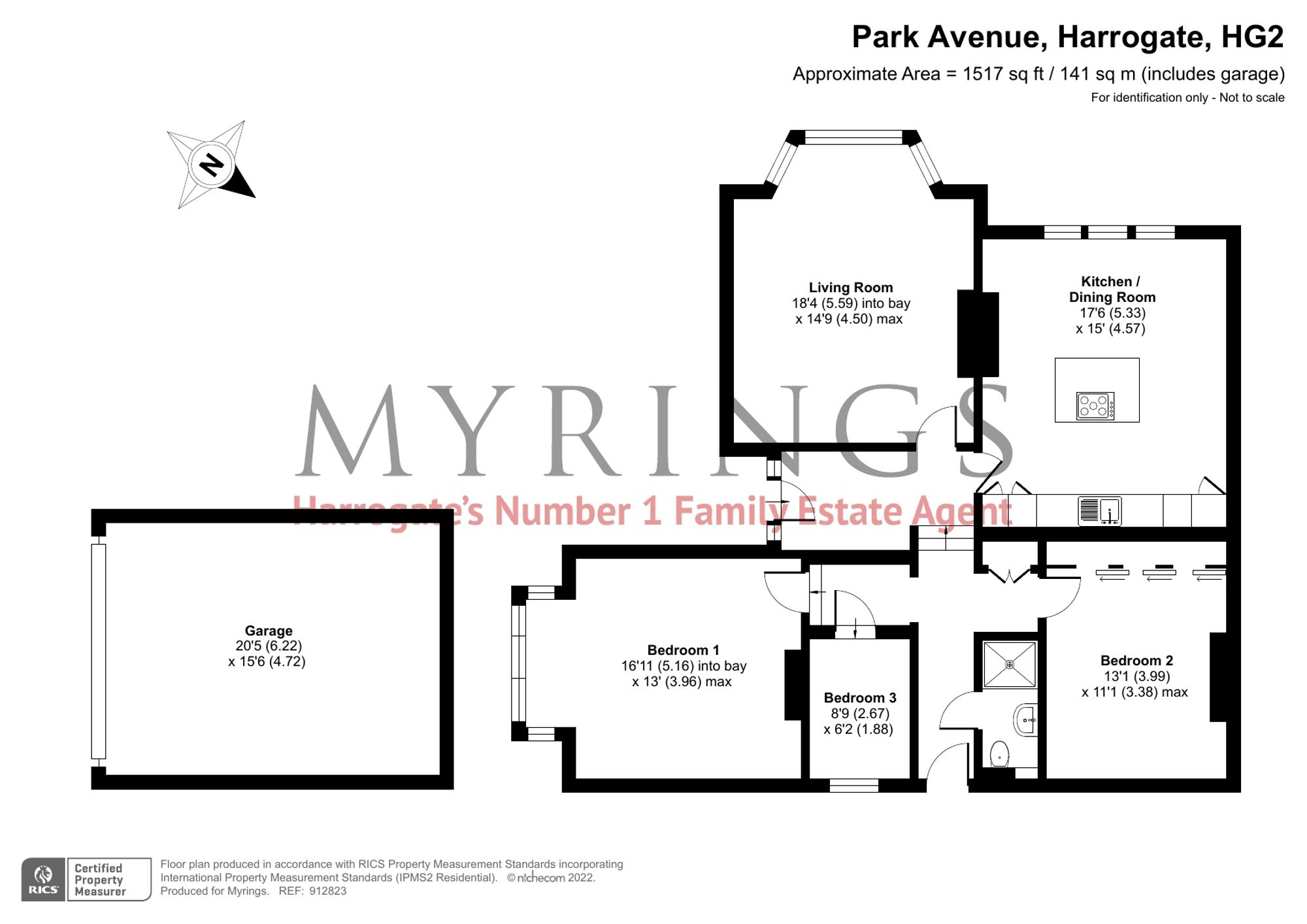 Flat 2, 22 Park Avenue, Harrogate, Harrogate floorplan