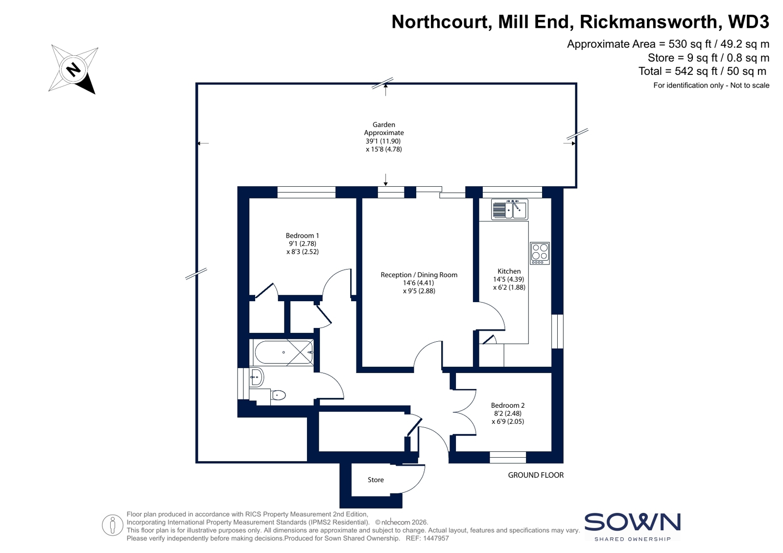 PRIVATE SO, 3, Northcourt, Rickmansworth floorplan