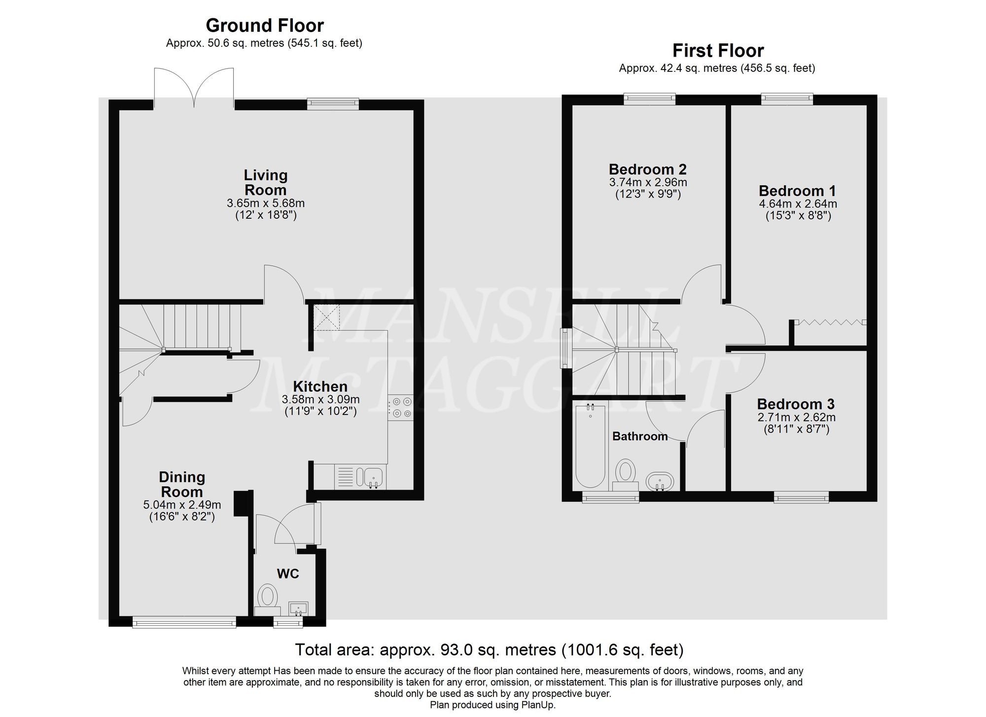 10 Redgrave Drive, Crawley floorplan