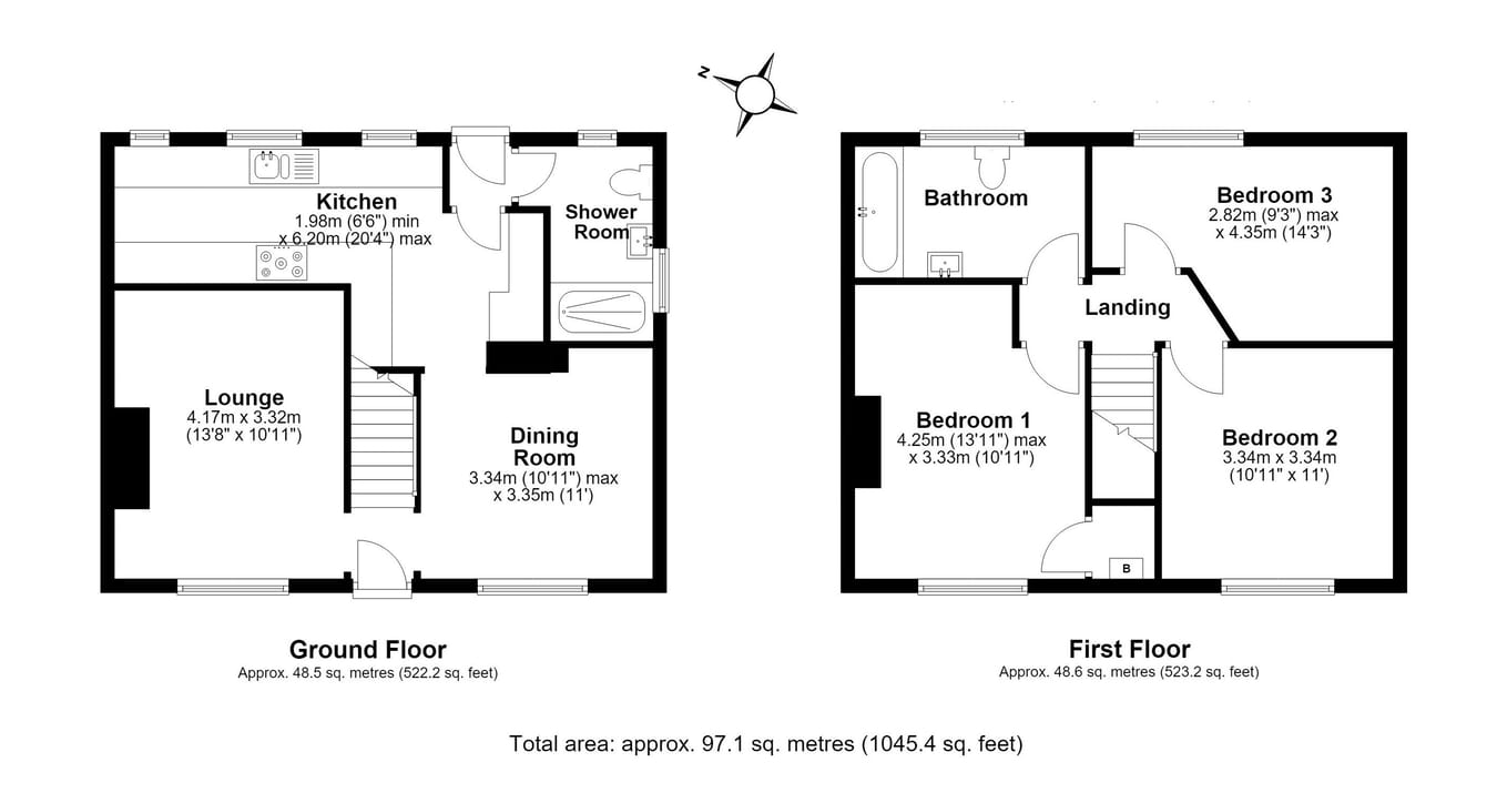 50, Pix Road, Letchworth Garden City floorplan