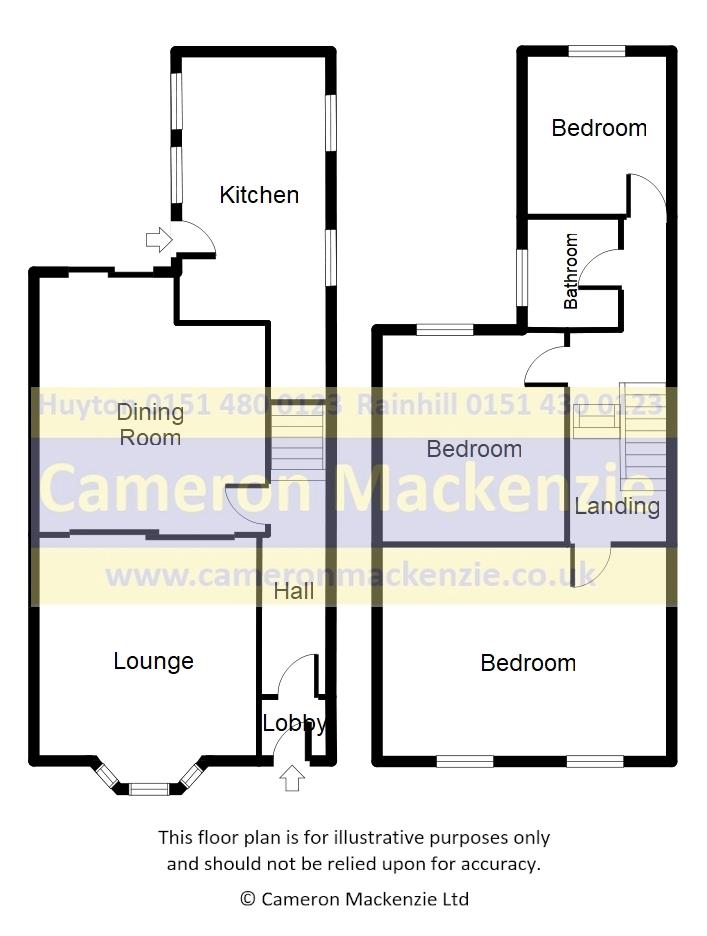 192, Warrington Road, Prescot floorplan