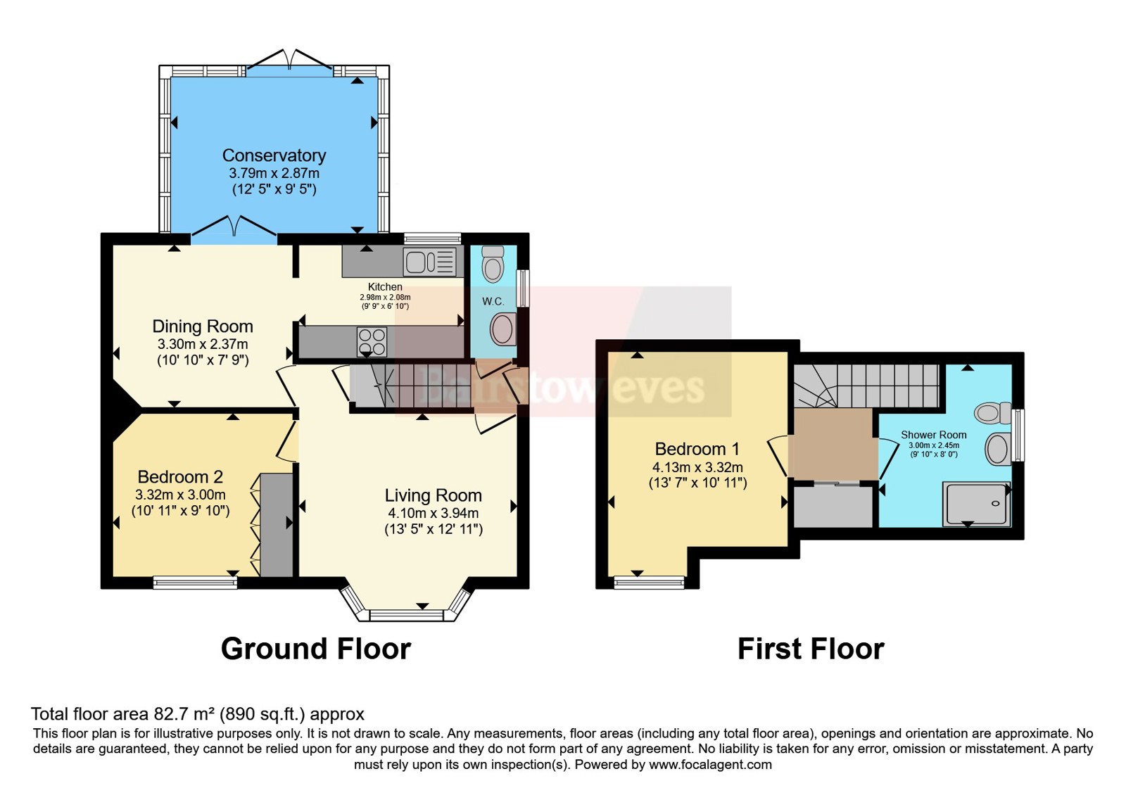 16, Linden Road, Mansfield floorplan
