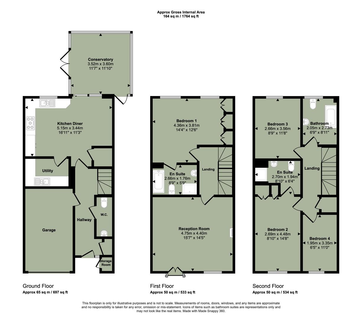 12, Cambrian Grove, Cardiff floorplan