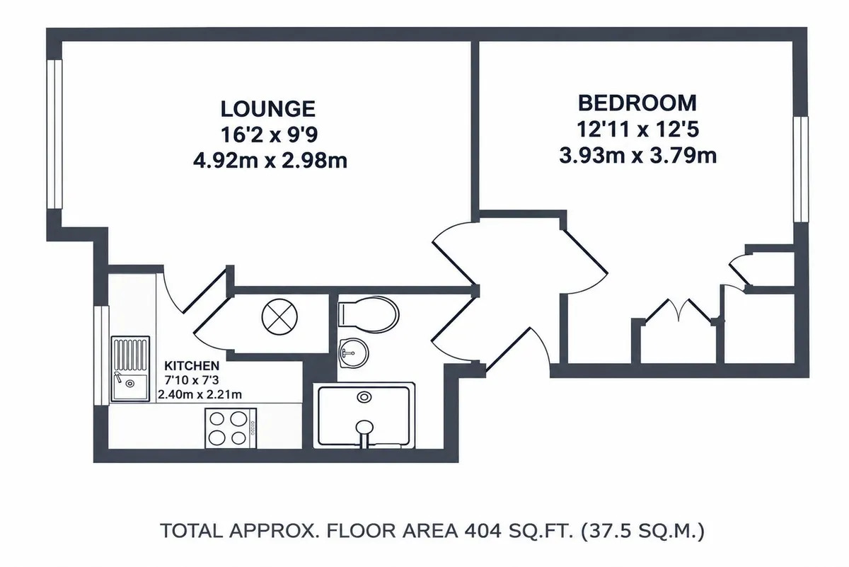 Gainsborough Road, Hayes floorplan