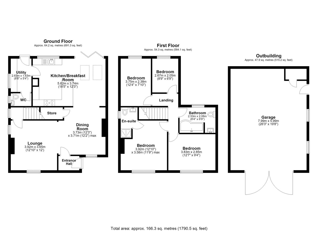Ivanhoe, Forge Path, Dover floorplan