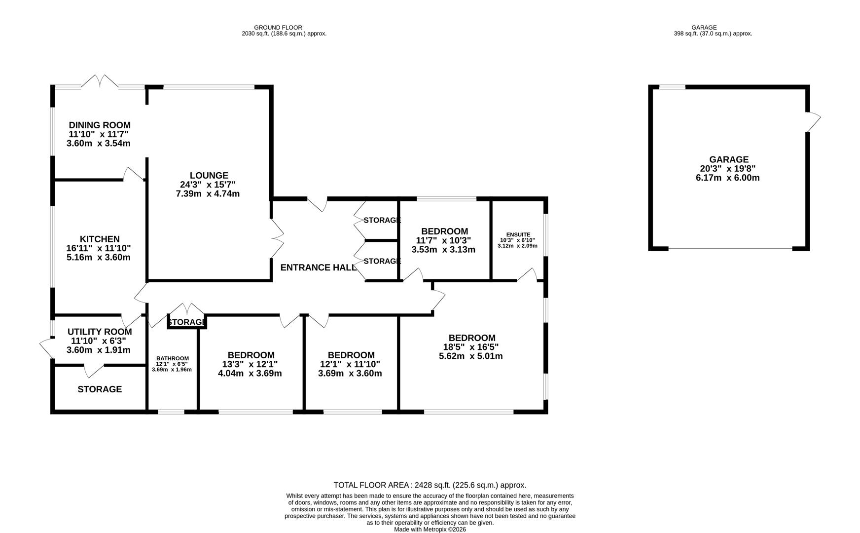 2, Brackenhill, Dorset floorplan