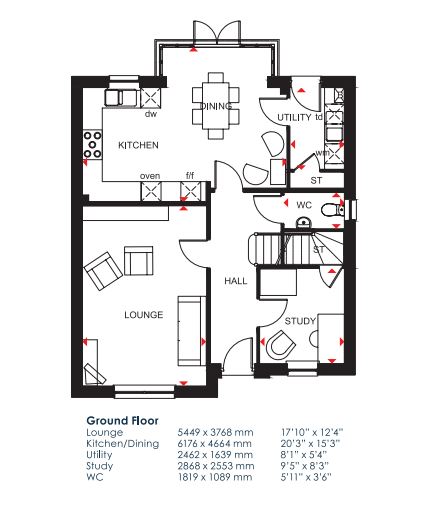 4 Bedrooms Detached house for sale in 
