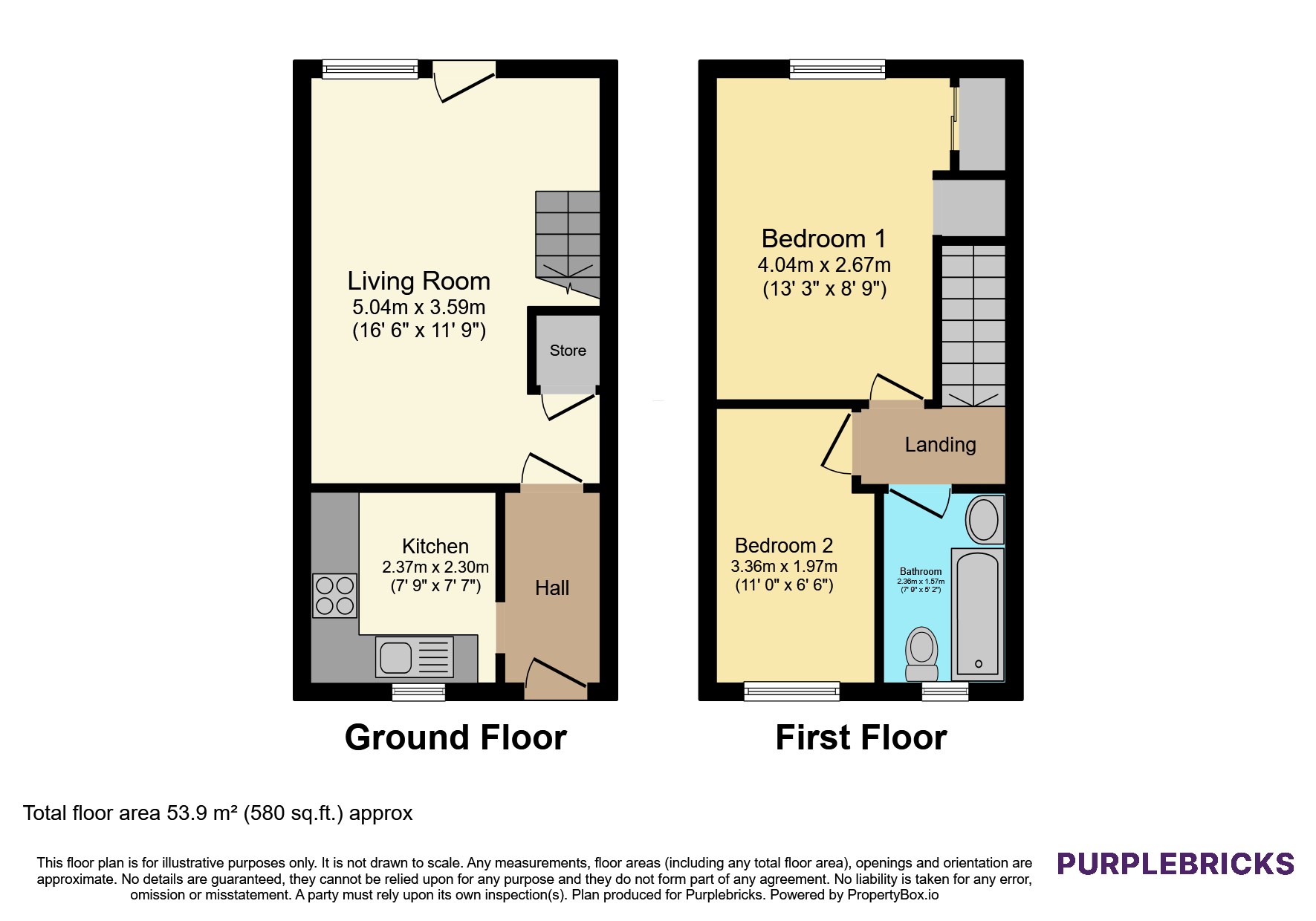 Hunts Road, Birmingham floorplan