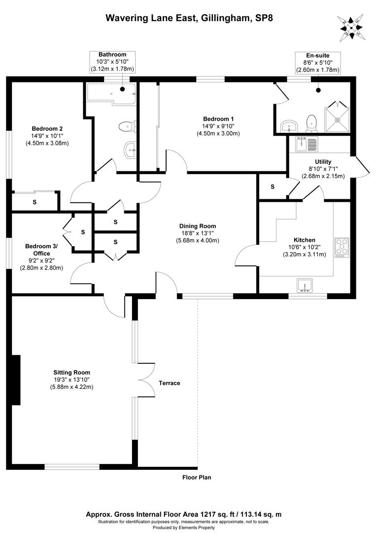 Marlott, Wavering Lane East, Gillingham floorplan