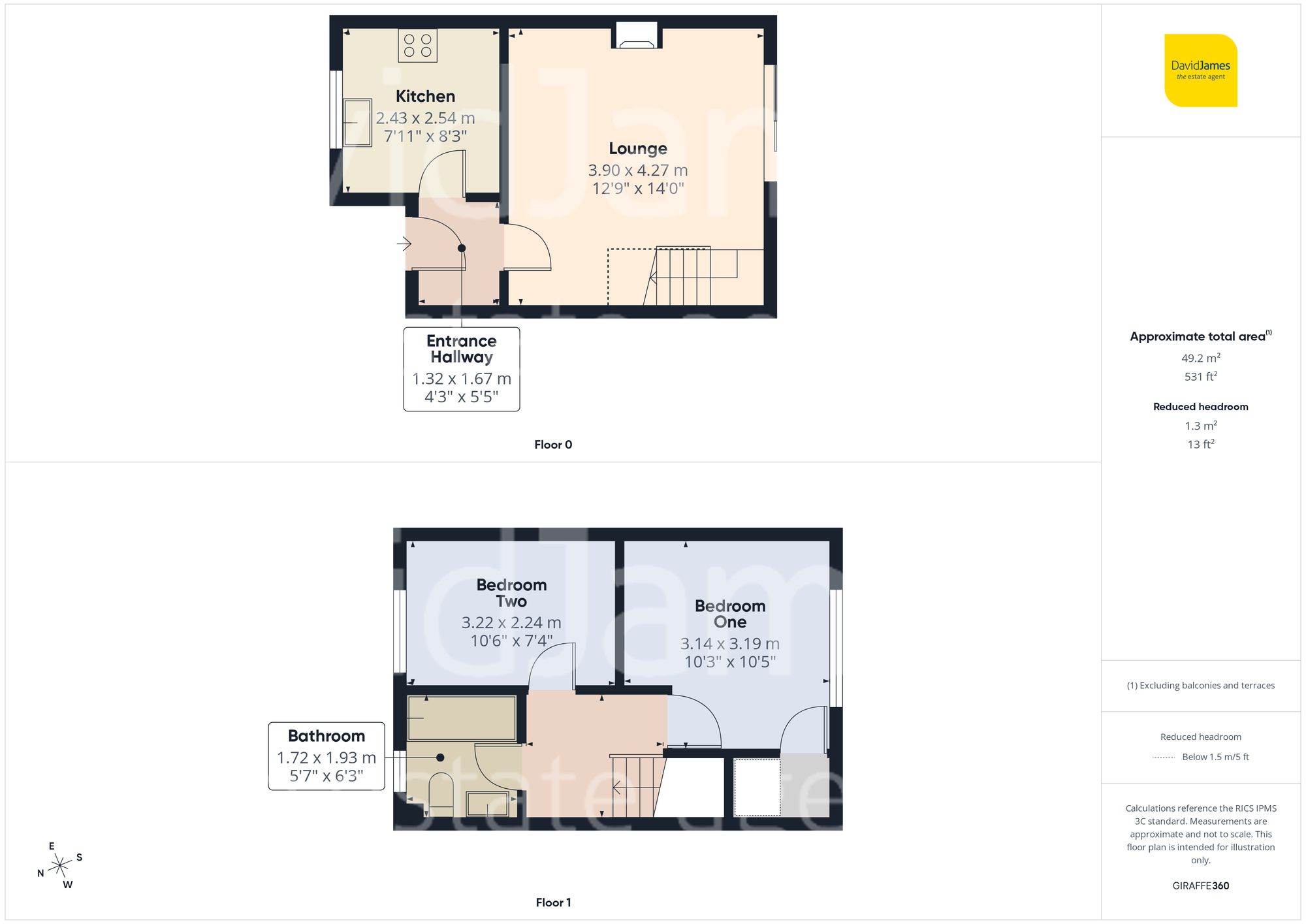 16 Coppice Gate, Nottingham floorplan