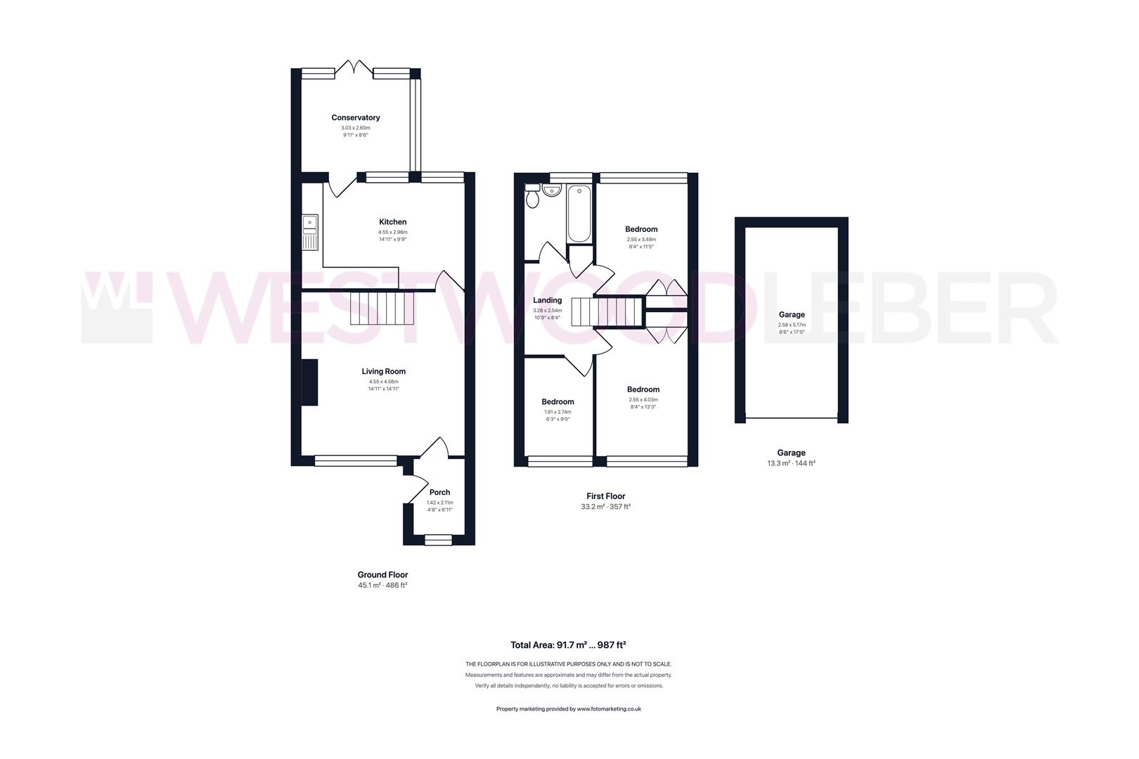 12, Hoecroft, Waltham Abbey floorplan